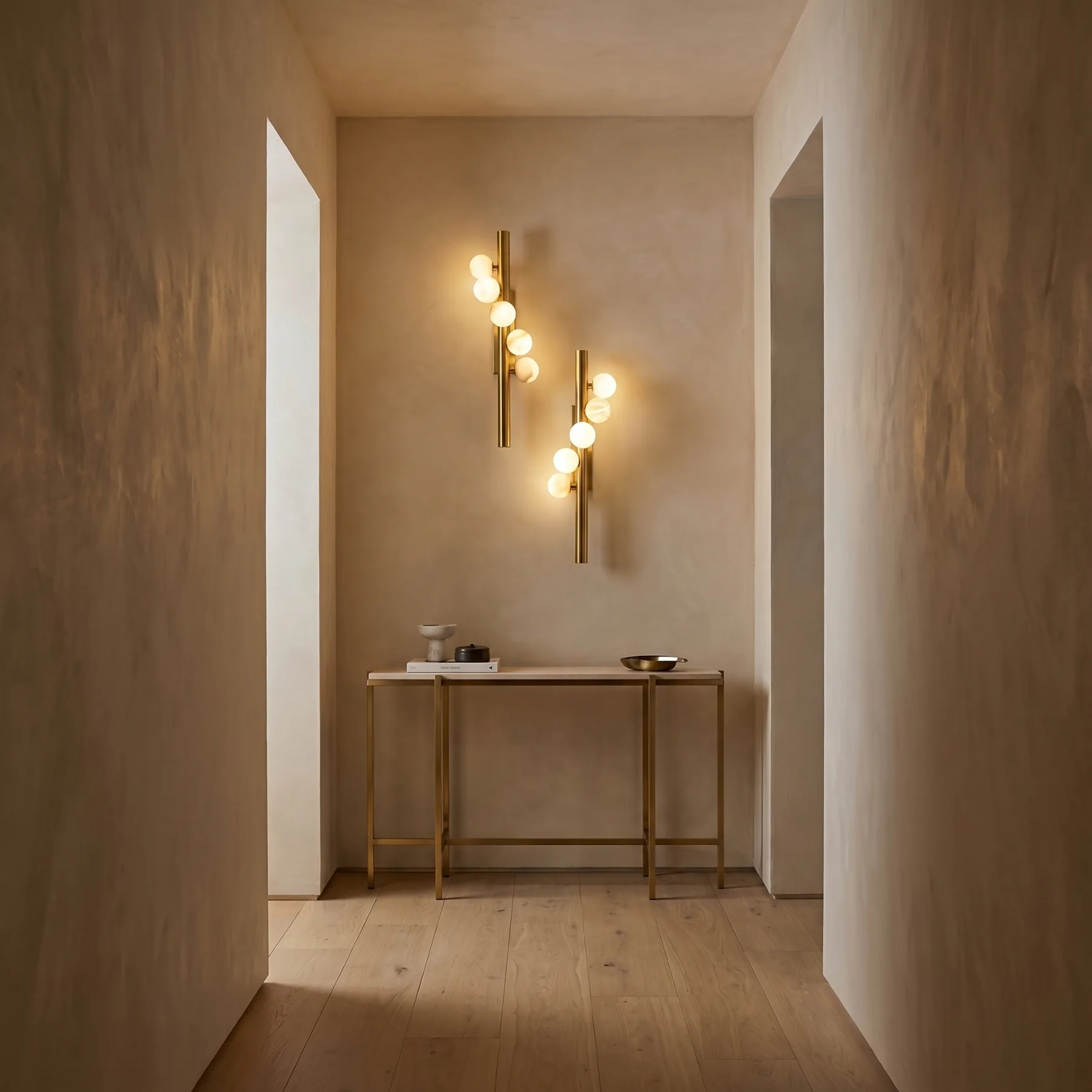 Liora Alabaster Globe Wall Sconce image 4
