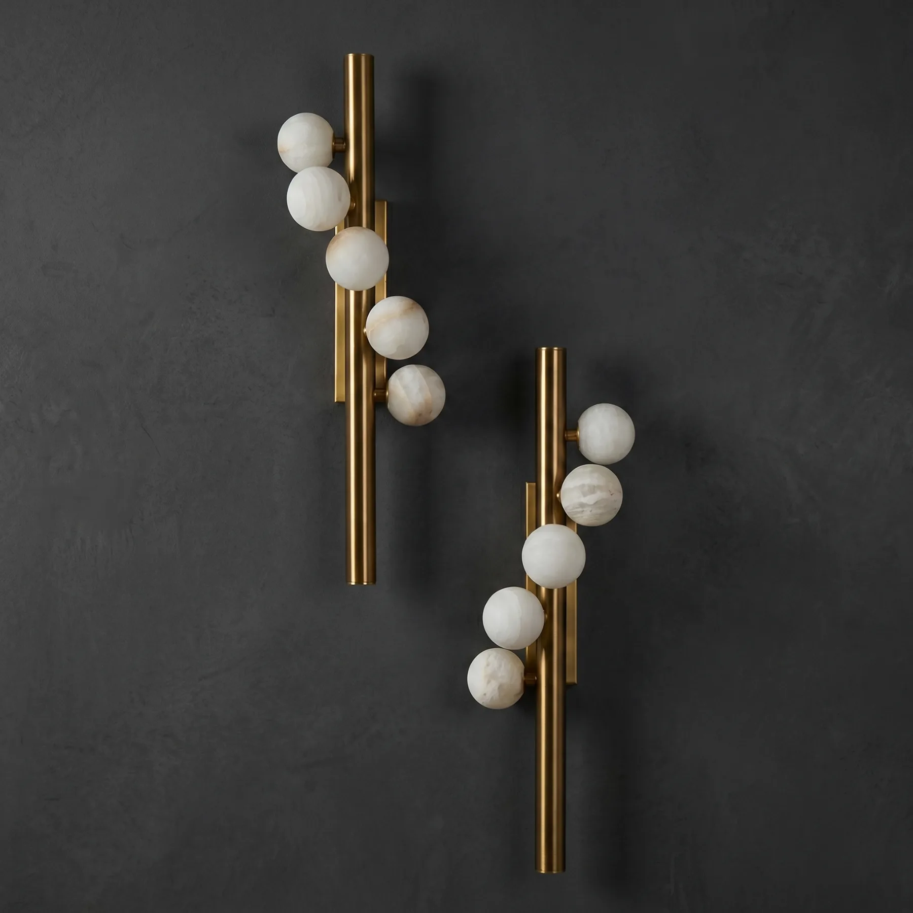 Liora Alabaster Globe Wall Sconce image 2