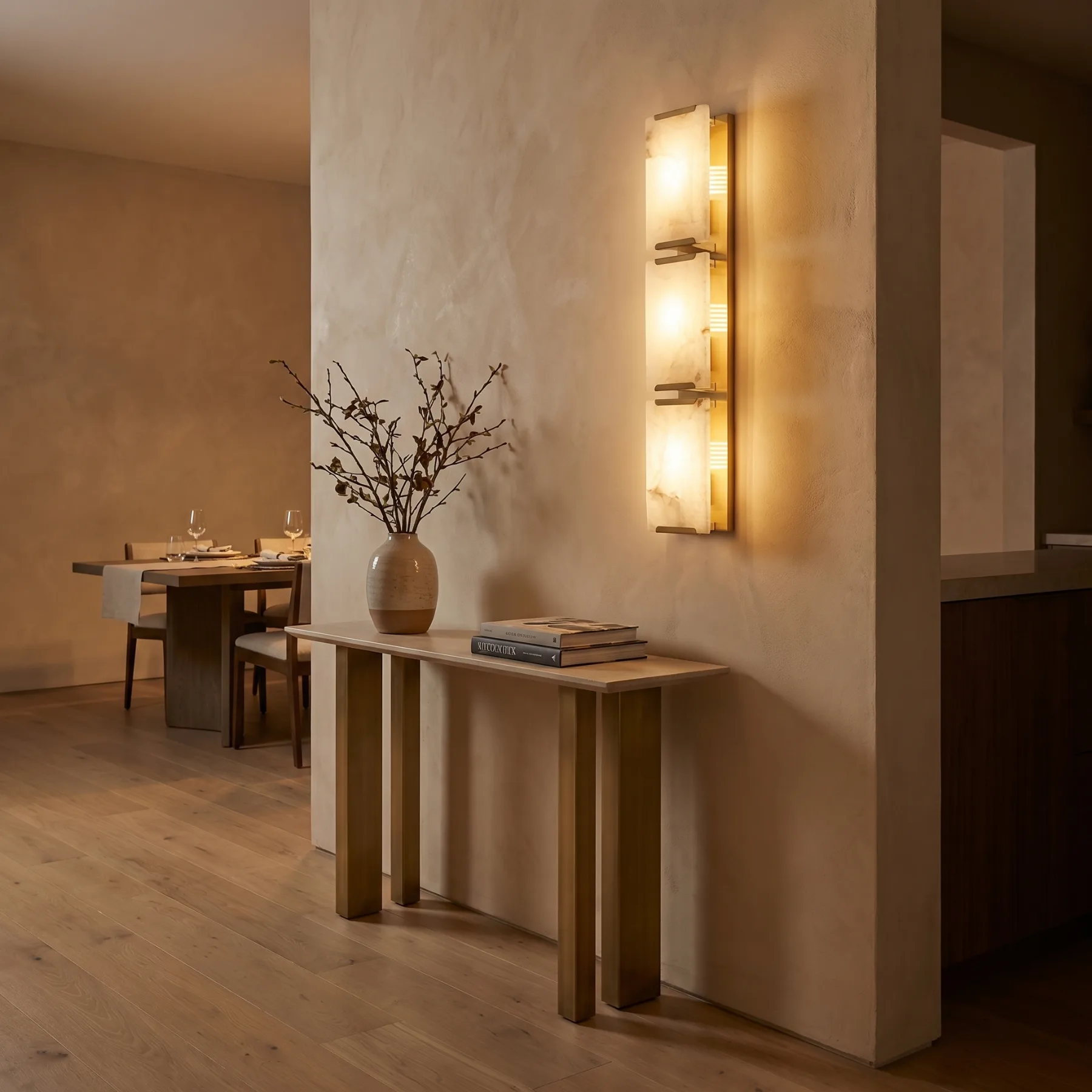 Design 15 Alabaster Linear Wall Sconce image 4