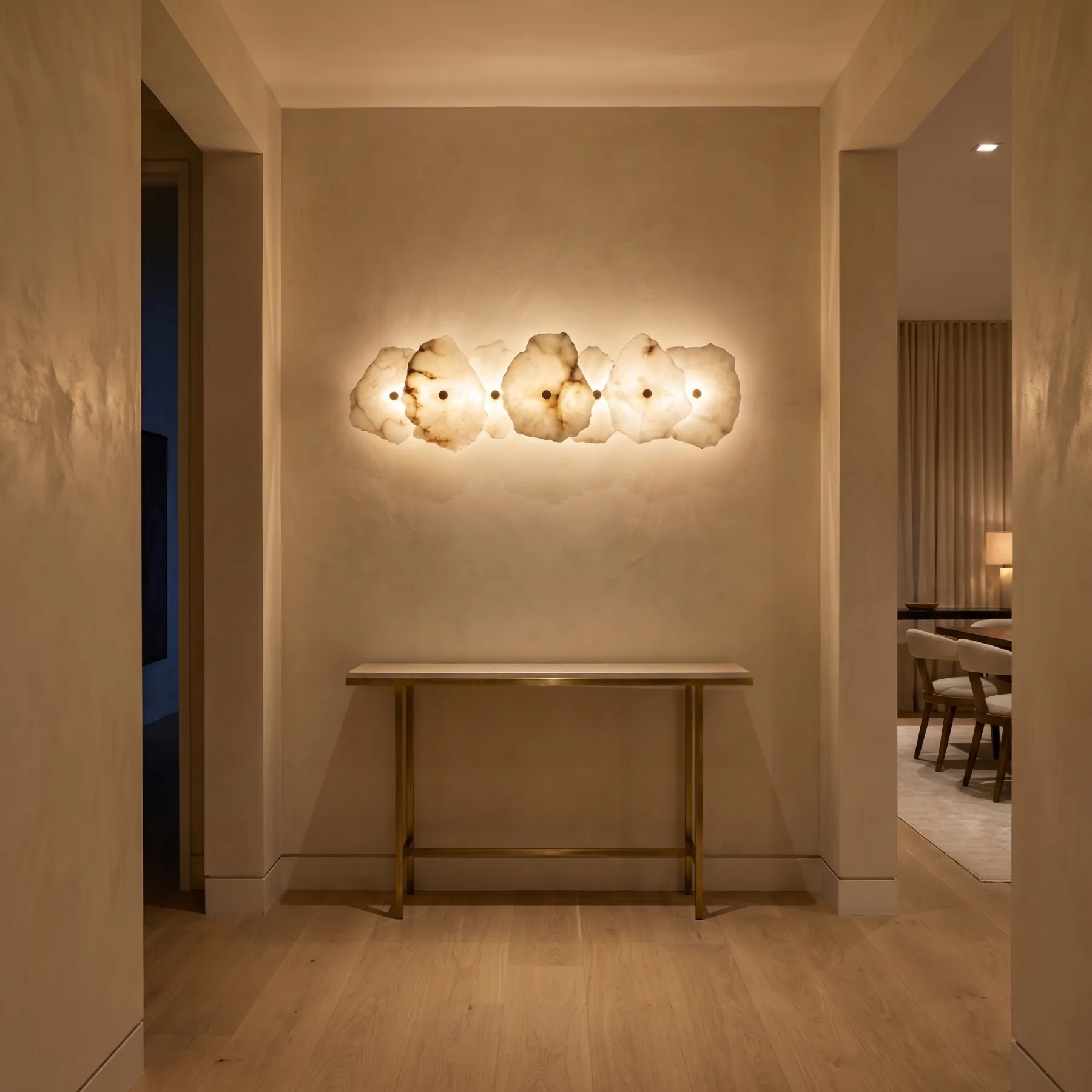 Design 16 Alabaster Linear Wall Sconce image 4