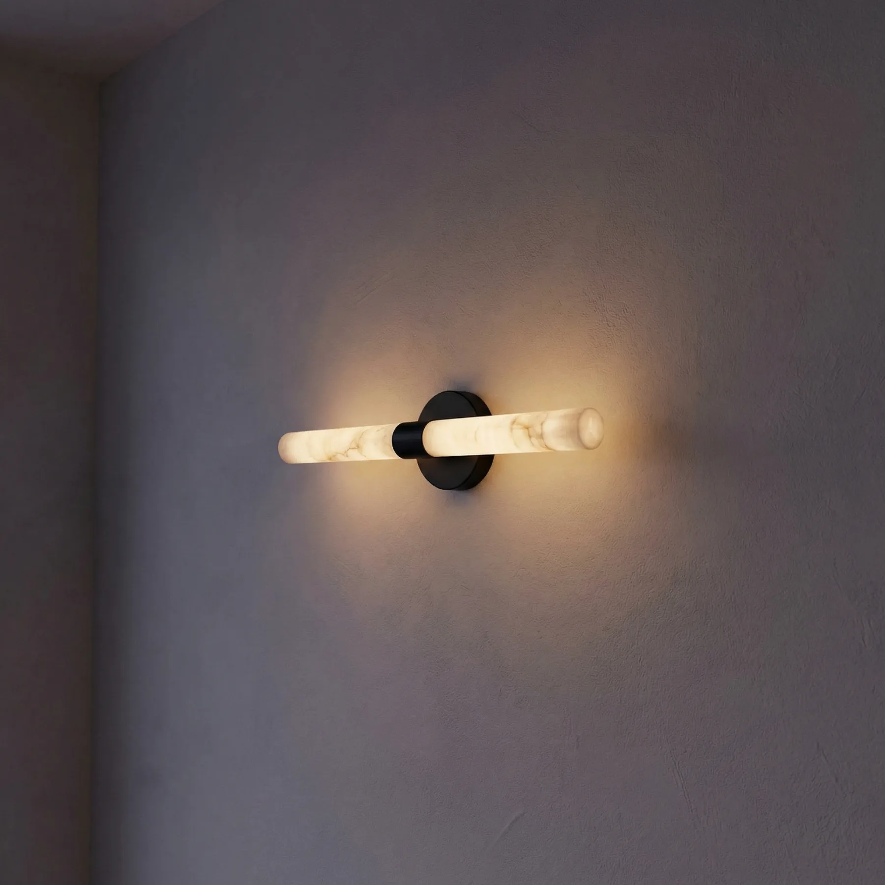 Nora Alabaster Bar Wall Sconce image 2