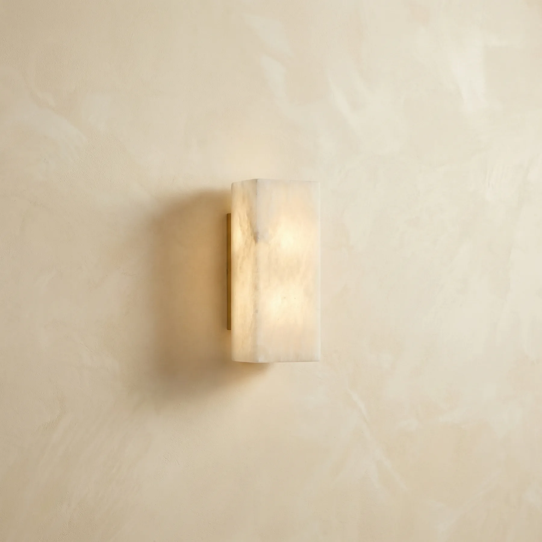 Design 15 Alabaster Rectangle Wall Sconce custom sconces