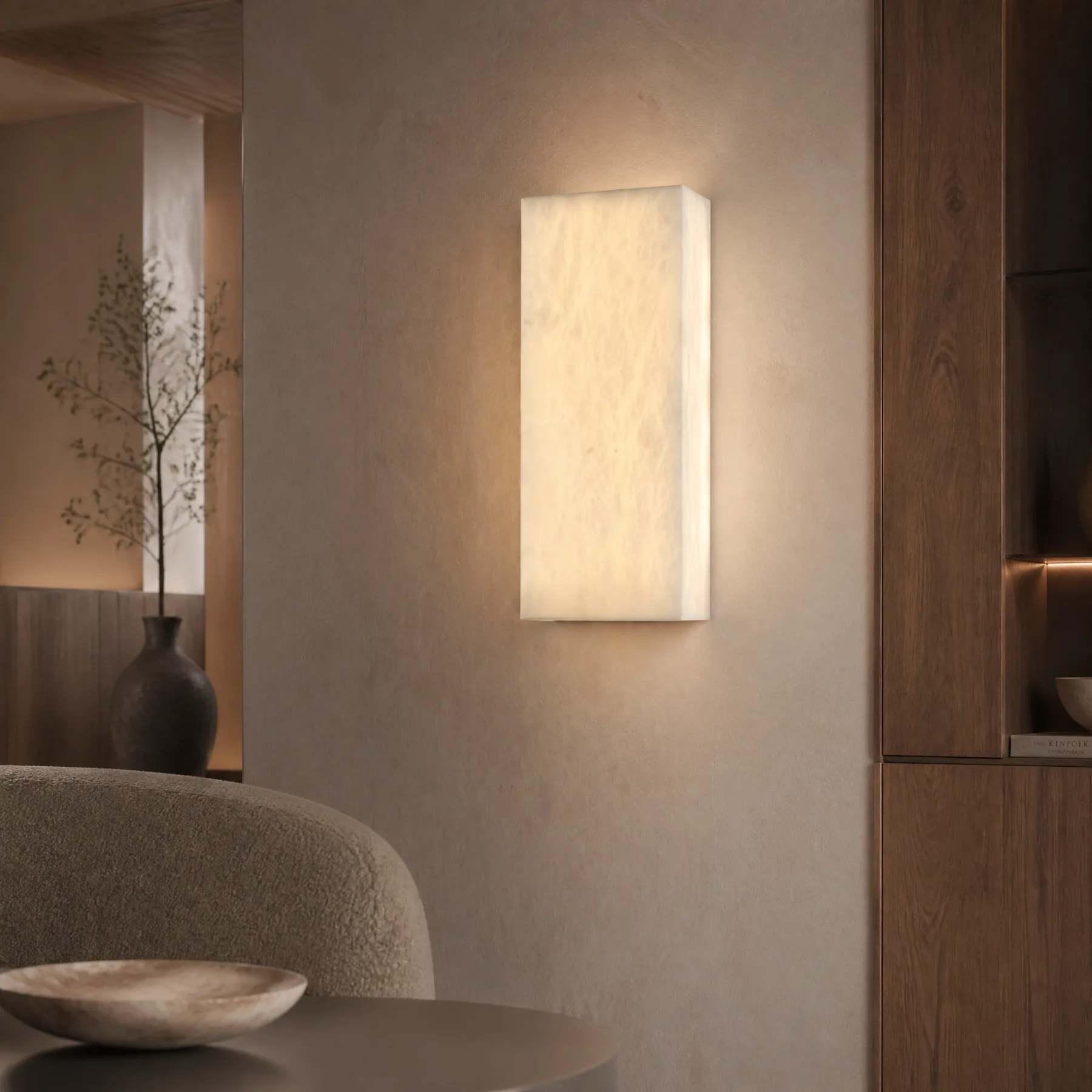 Design 16 Alabaster Wall Sconce image 6