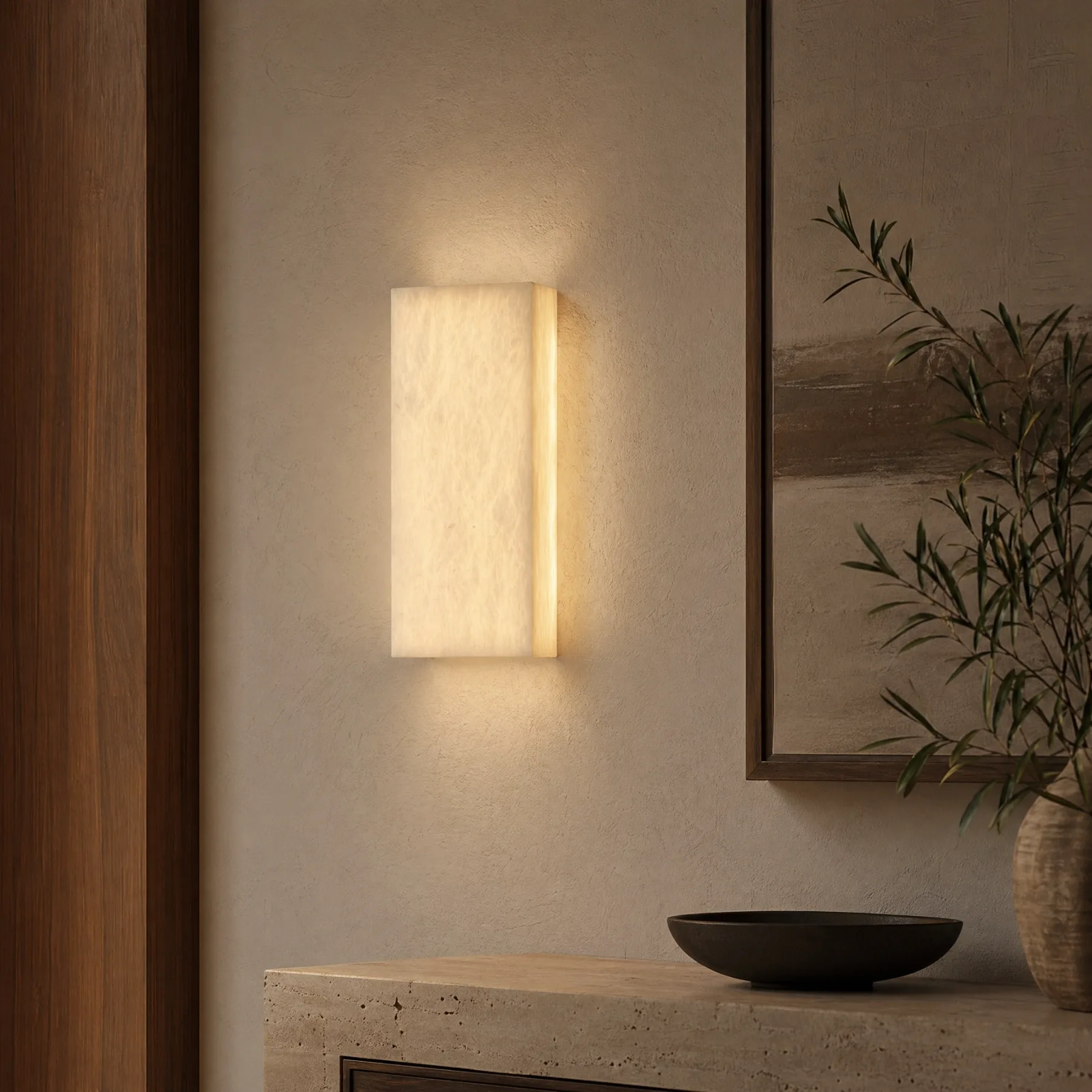 Design 16 Alabaster Wall Sconce image 3