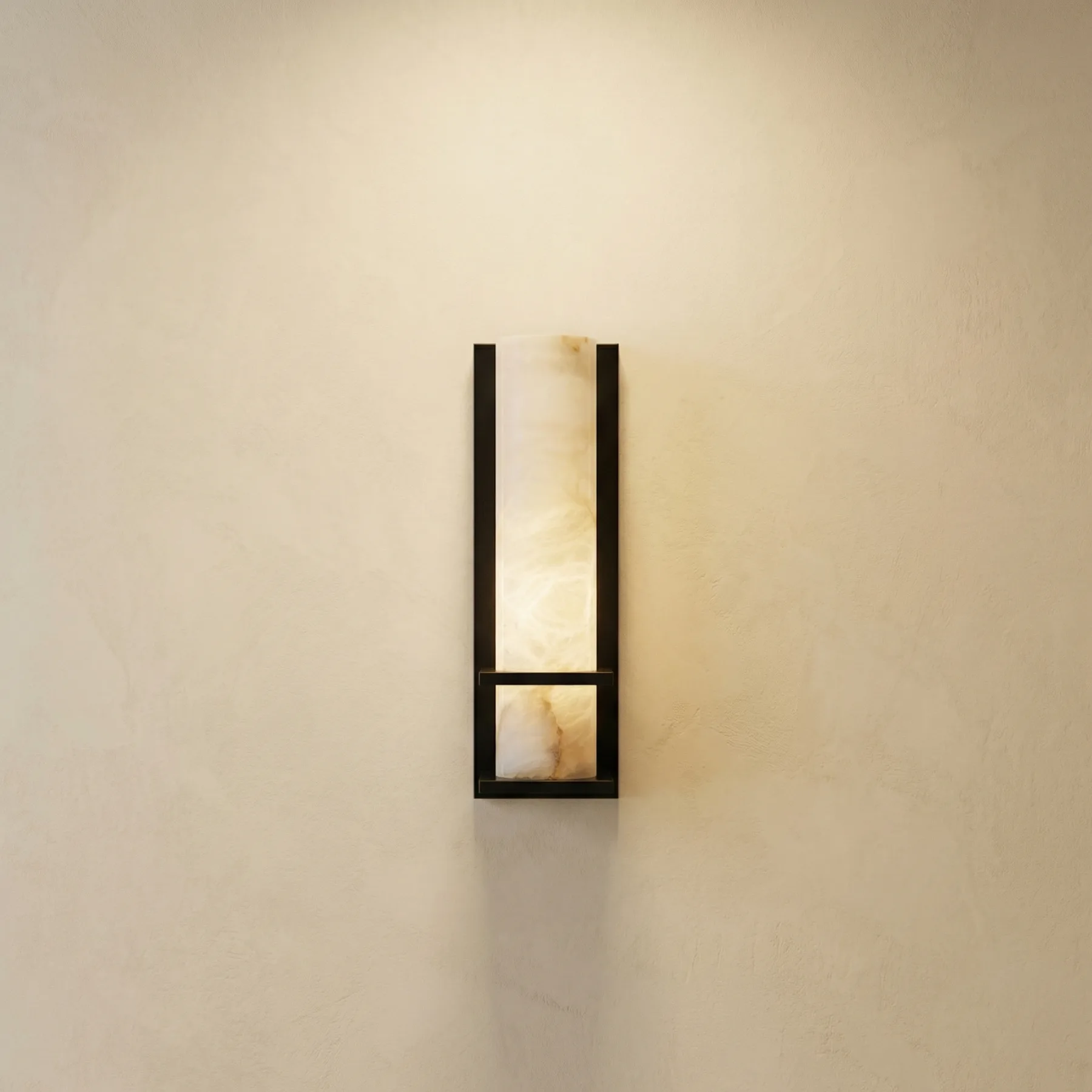 Amber Alabaster Wall Sconce custom sconces