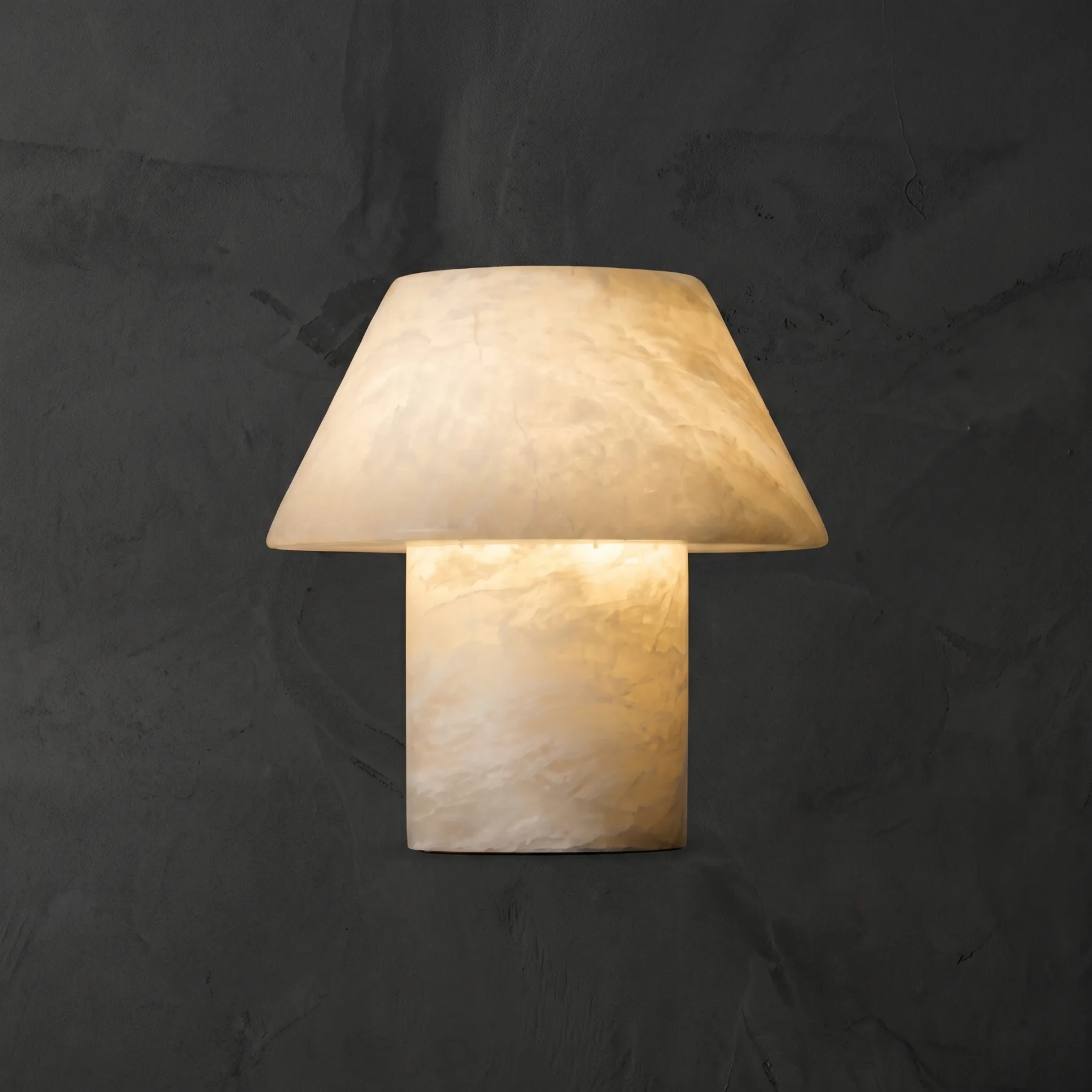 Serene Alabaster Table Lamp custom table lamp