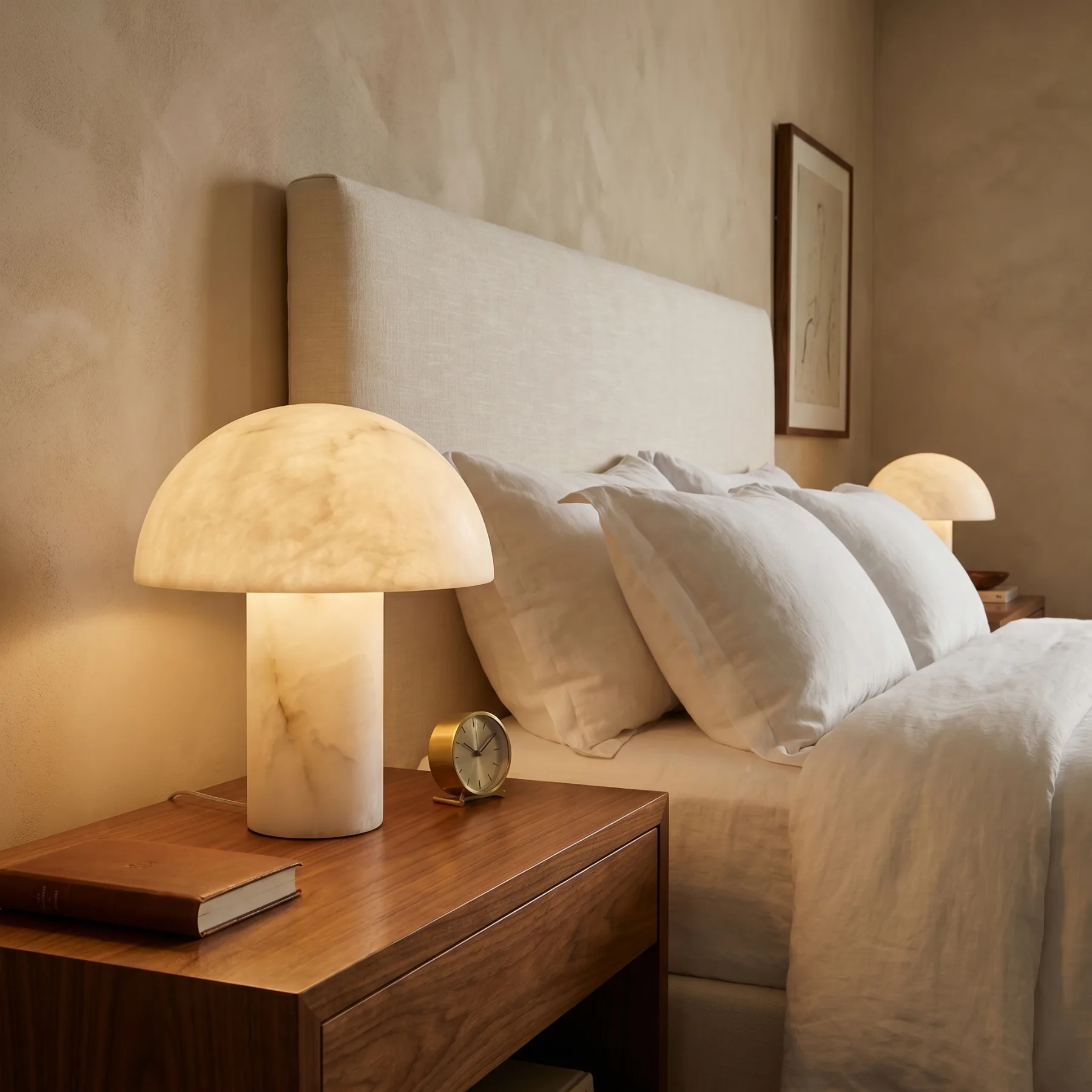 Serene Alabaster Table Lamp image 4