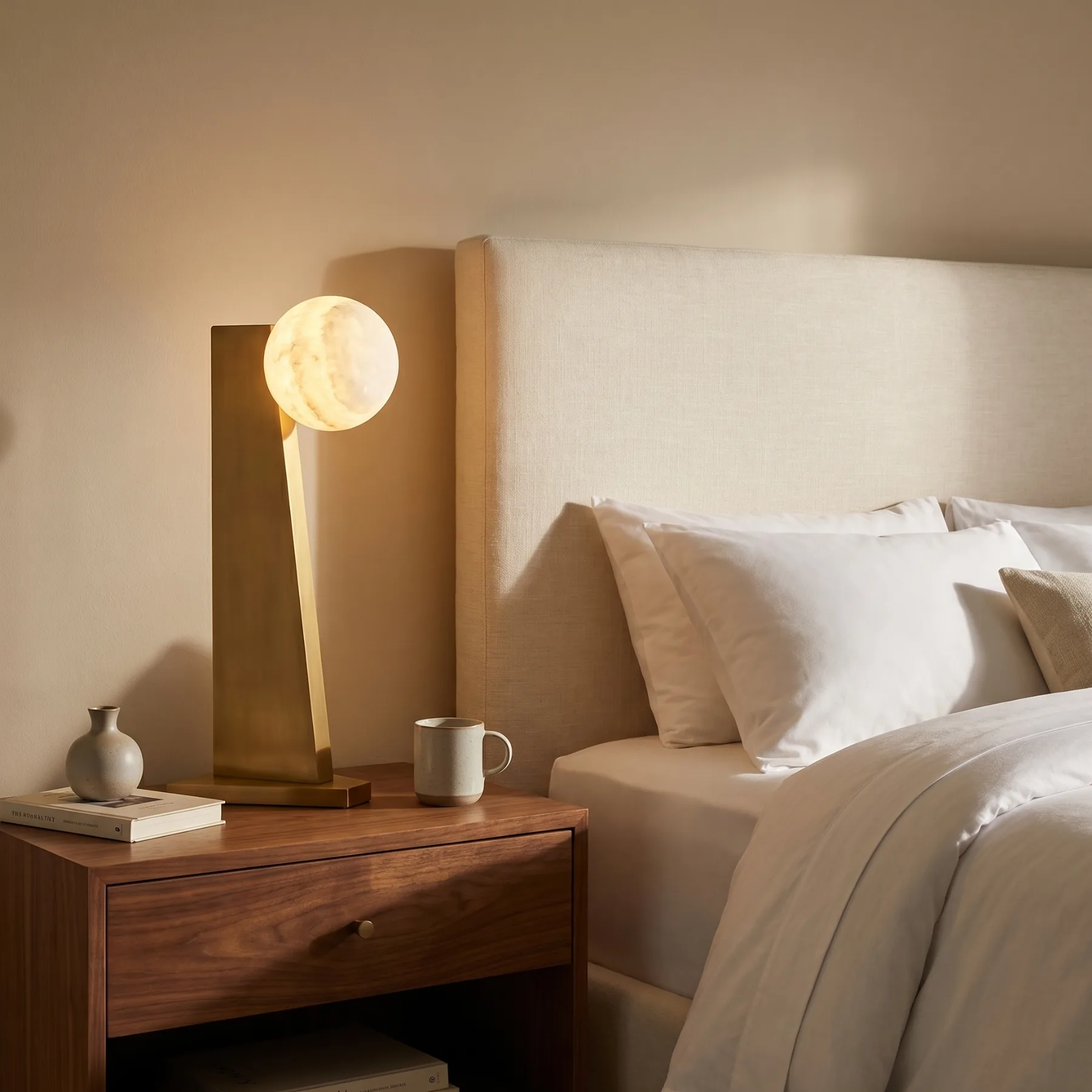 Celestial Alabaster Globe Table Lamp image 4