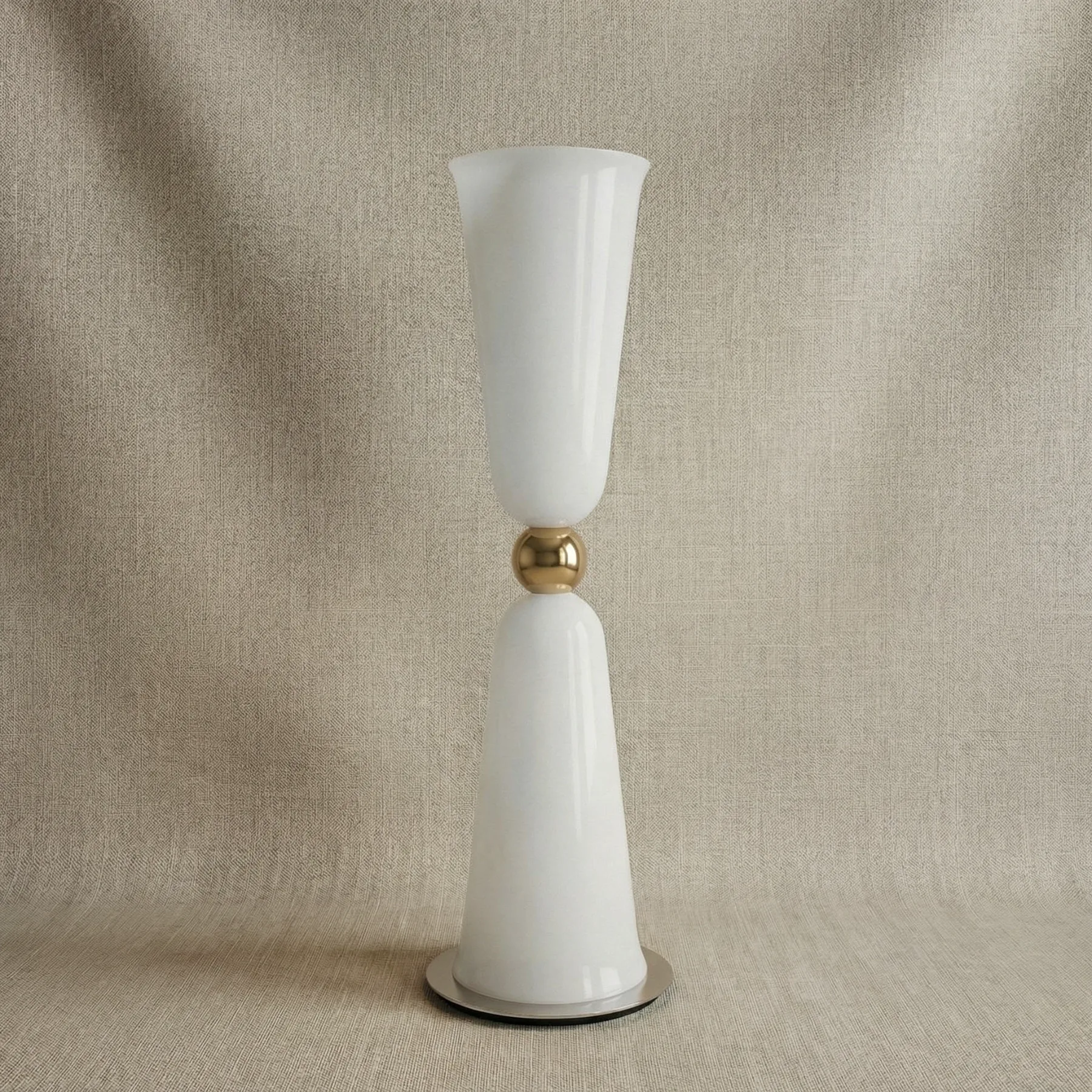 Opal Glass Sculptural Floor Lamp image 2