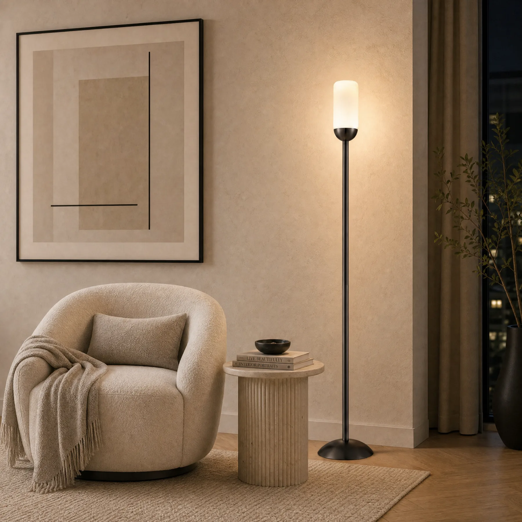Serene Alabaster Floor Lamp image 5