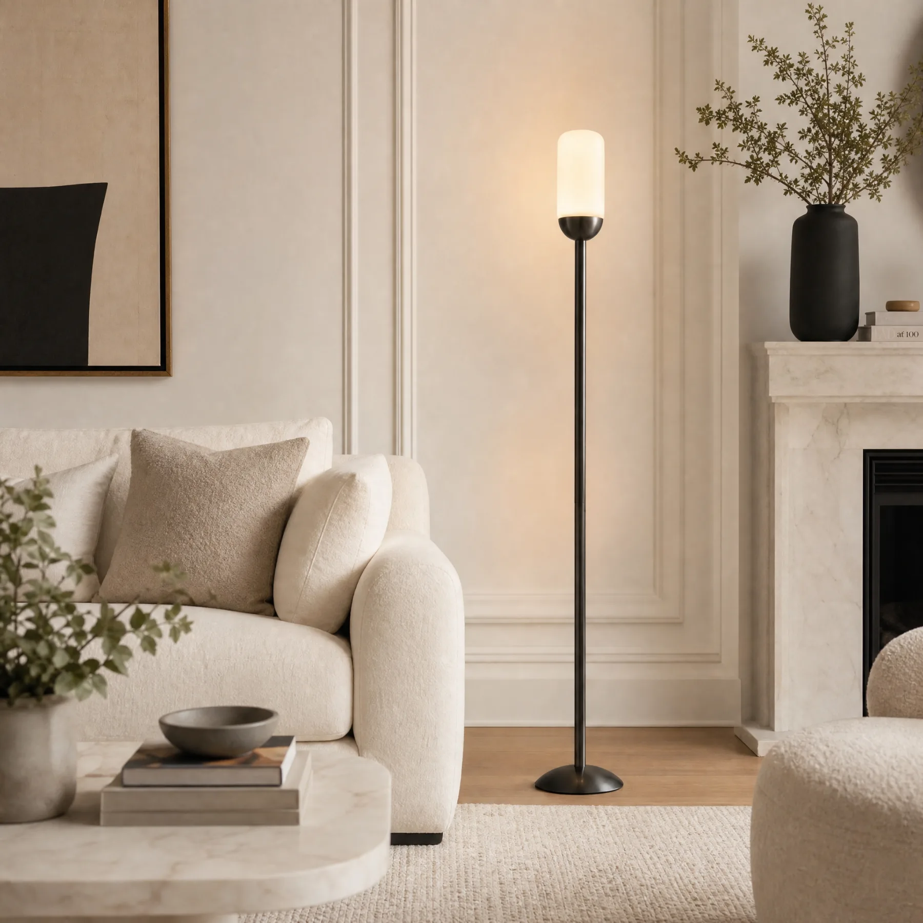 Serene Alabaster Floor Lamp image 3
