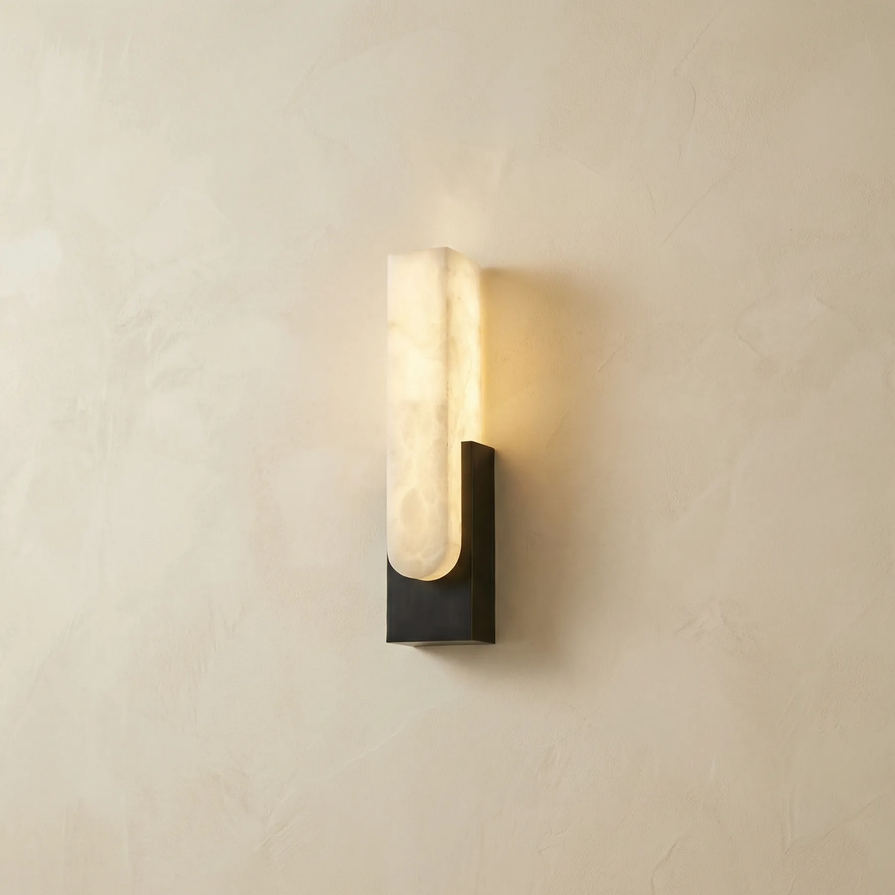 Sculpted Alabaster Wall Sconce custom sconces