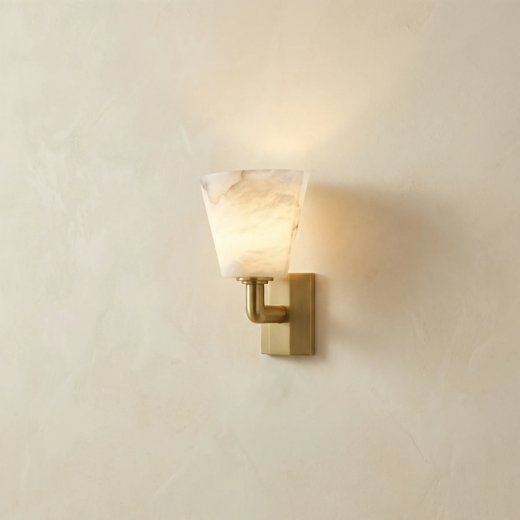 Vesta Alabaster Wall Sconce custom sconces