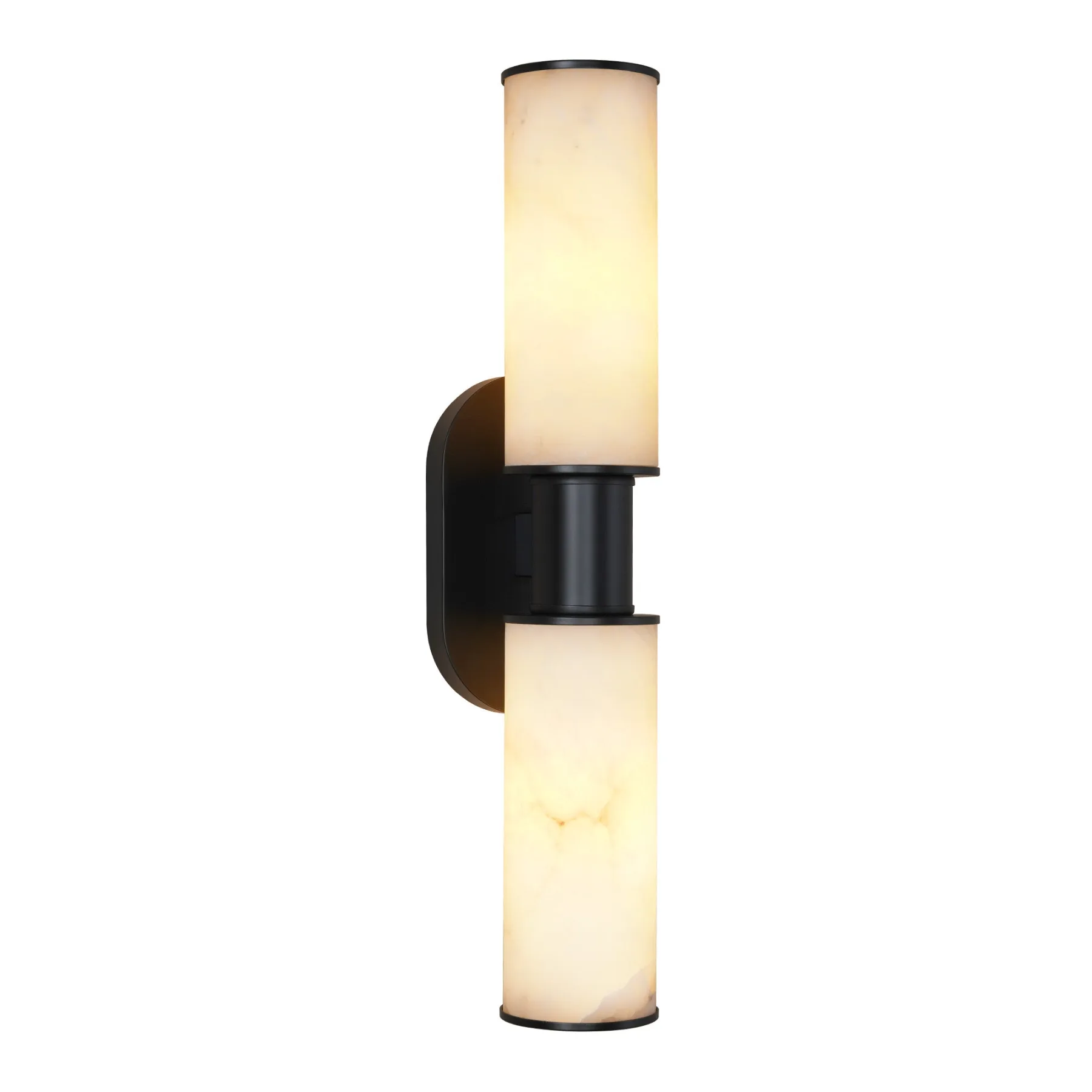 Design 18 Alabaster Tube Wall Sconce custom sconces