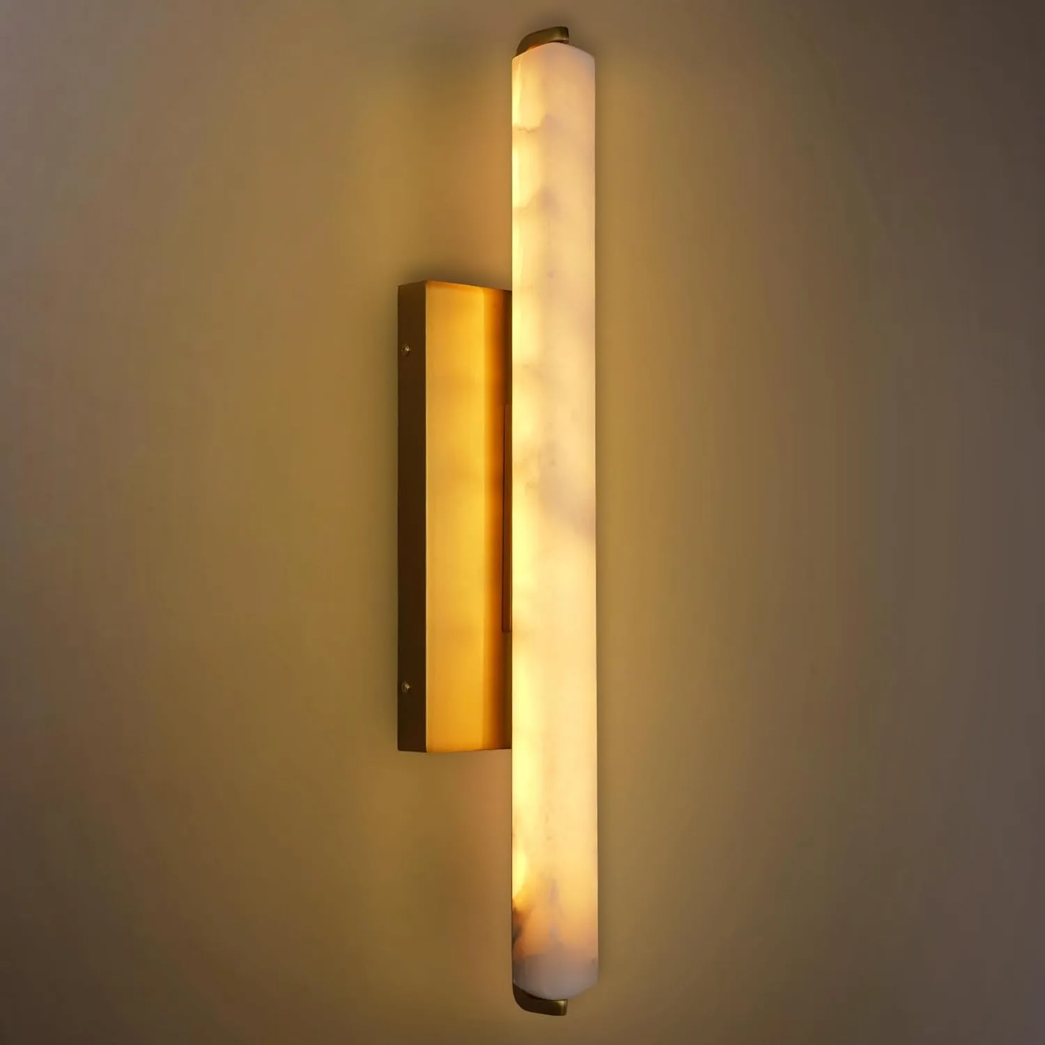 Solene Alabaster Tube Wall Sconce image 5