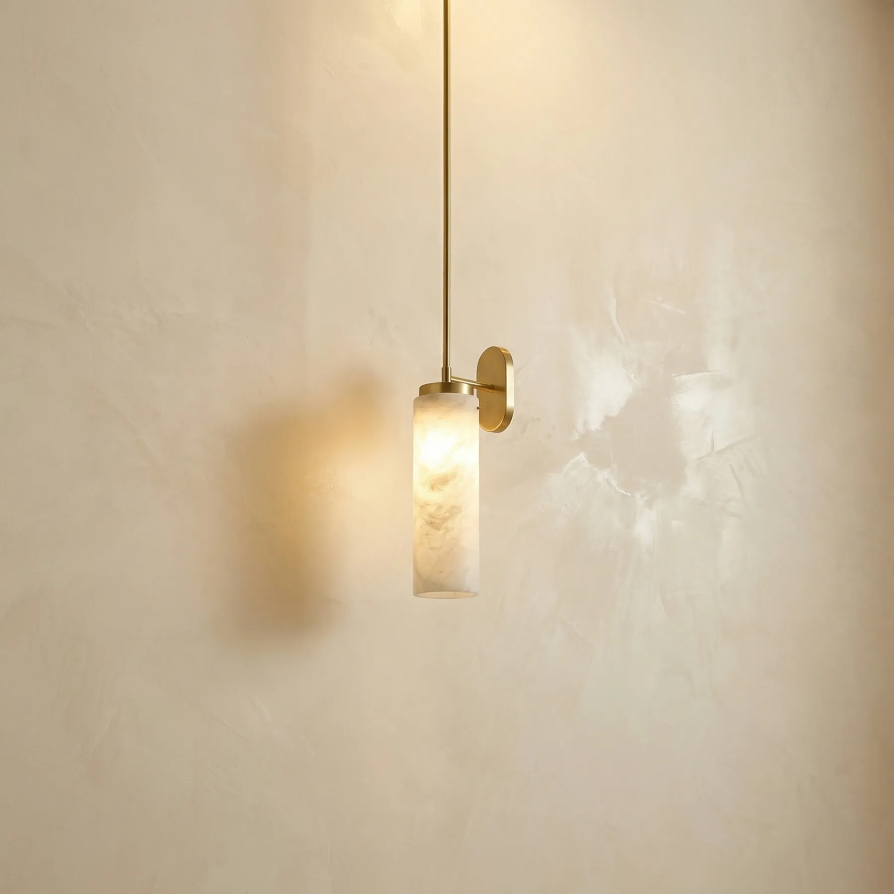 Luminous Alabaster Wall Sconce custom sconces