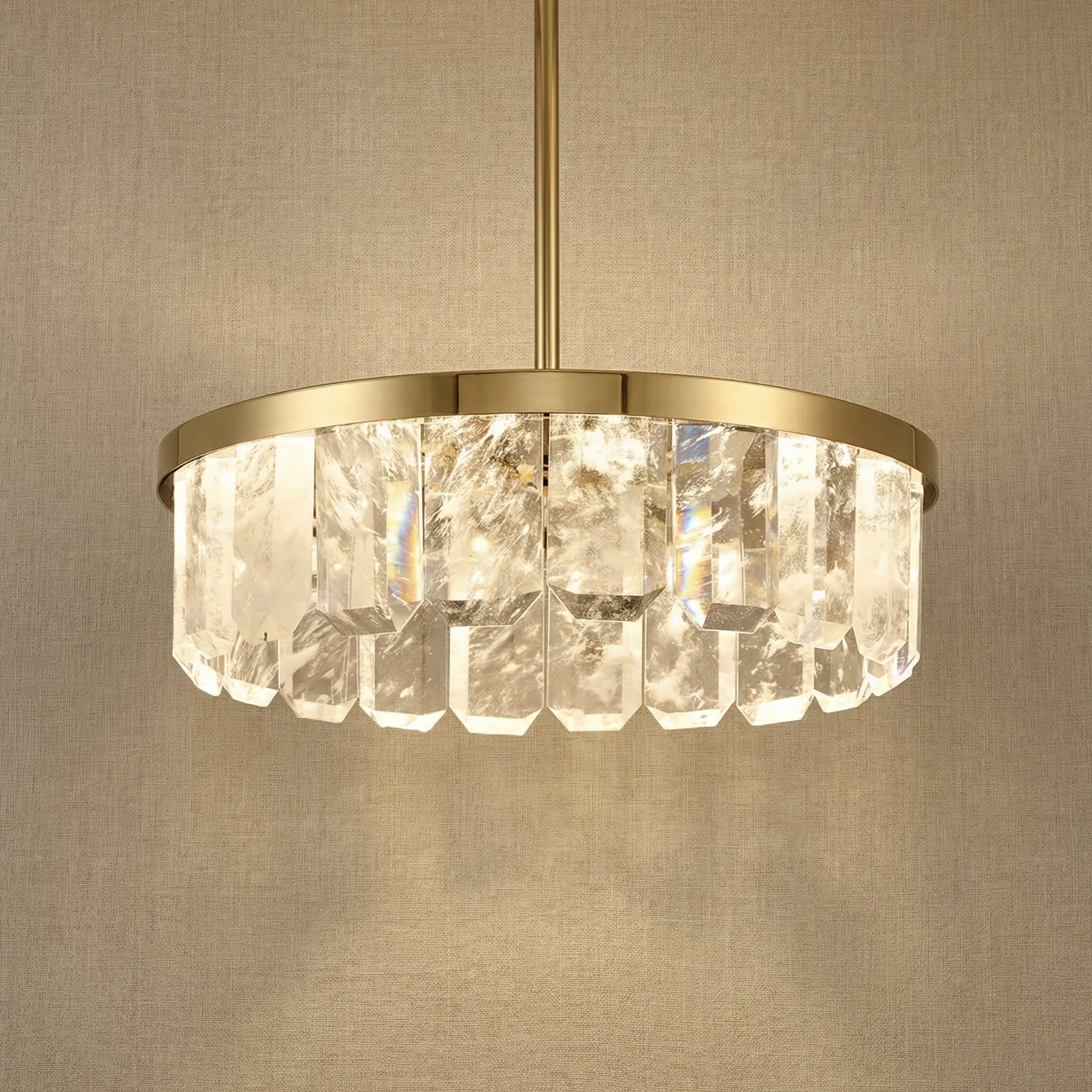 Radiant Crystal Ring Chandelier image 6