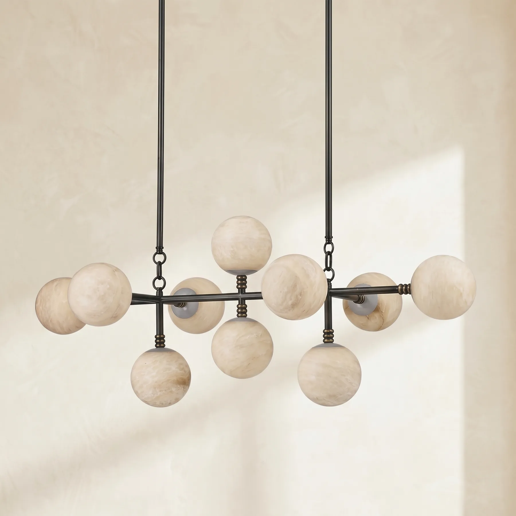 Aurelian Alabaster Globe Chandelier image 2
