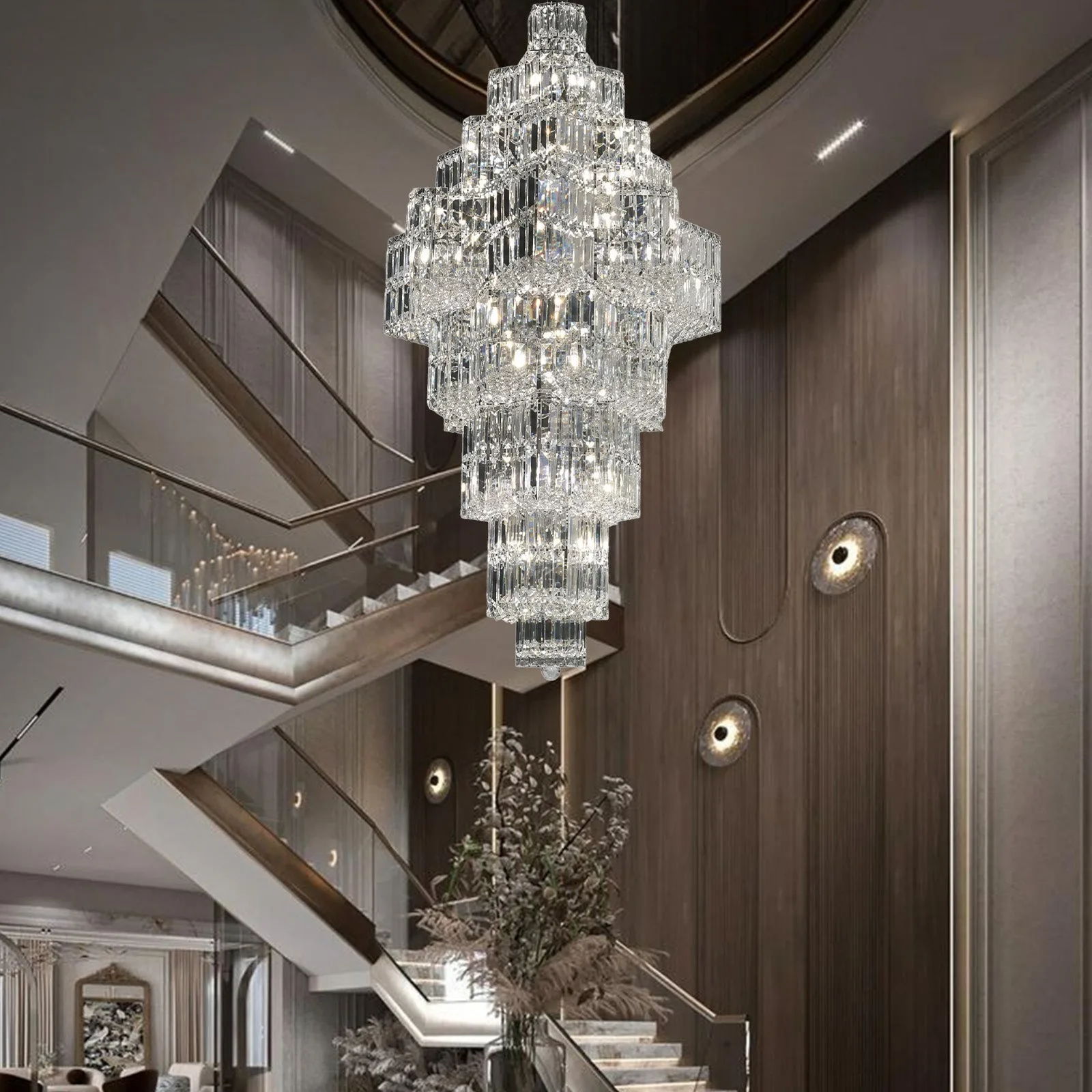 Radiant Crystal Tiered Chandelier image 7