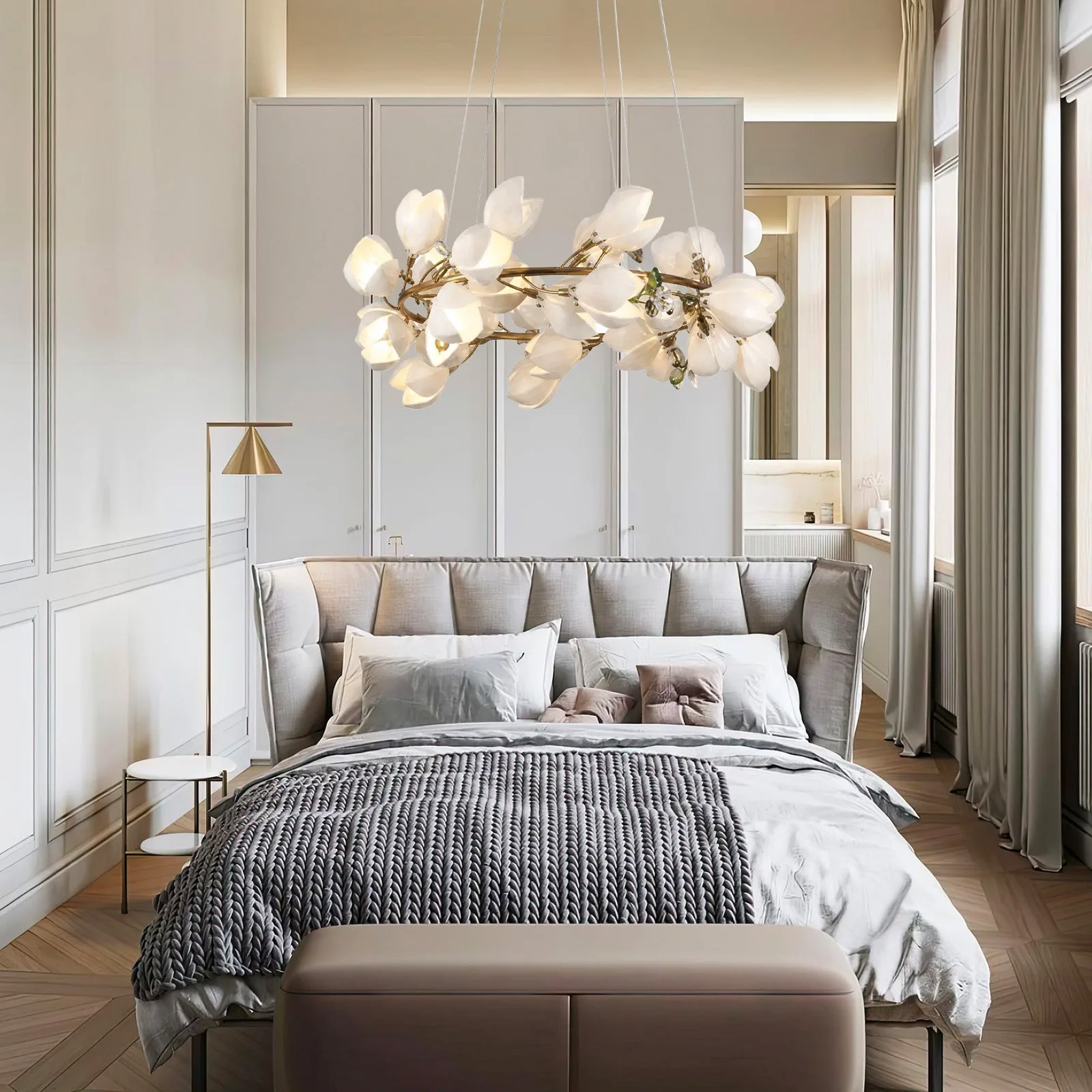 Luminous Petal Branch Chandelier image 6