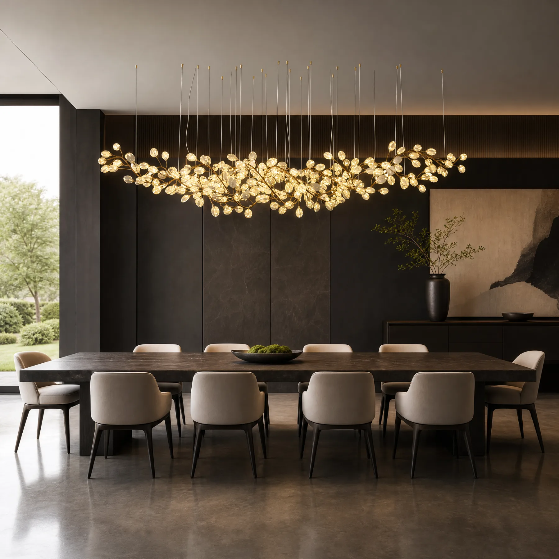 Botanical Crystal Branch Chandelier image 6