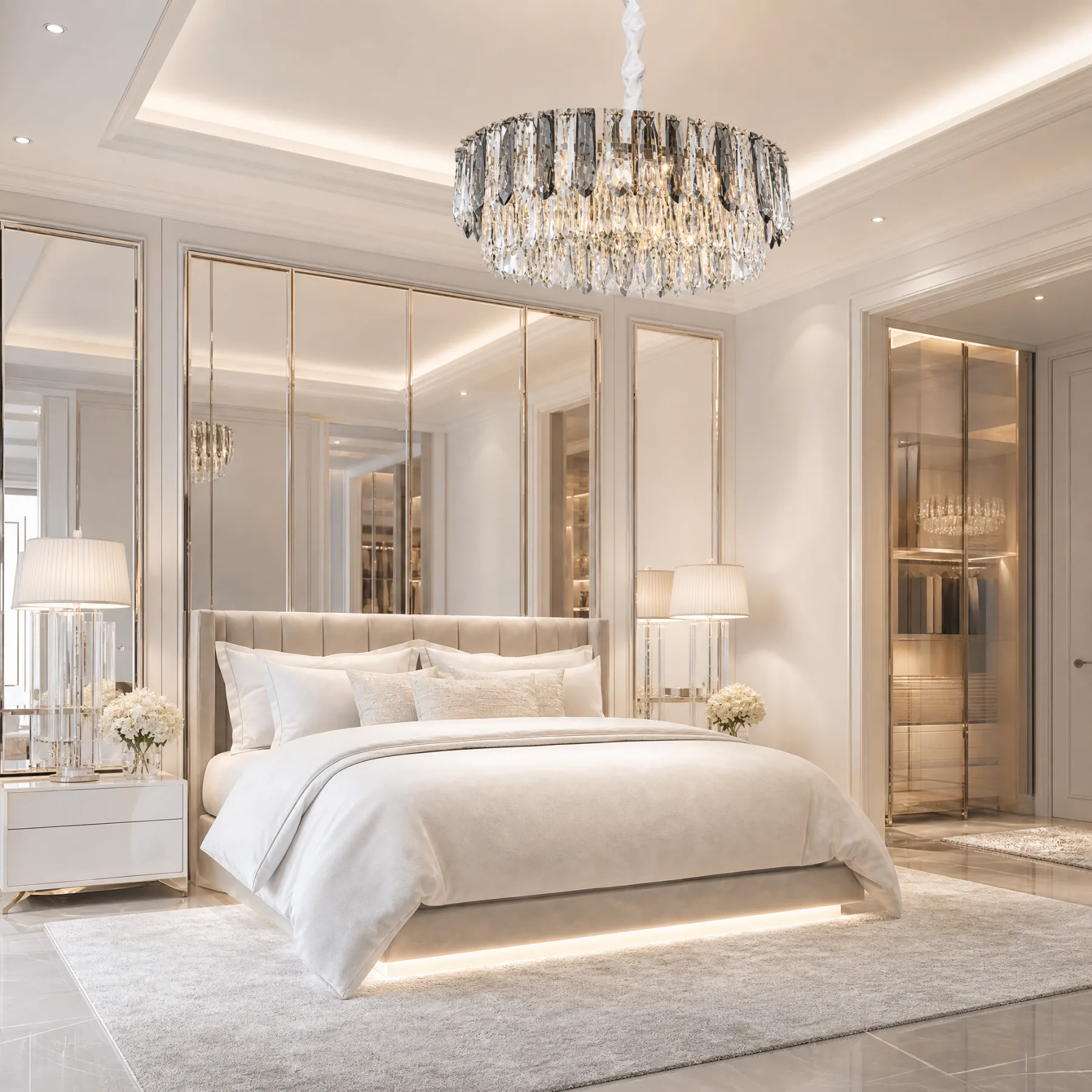 Radiant Crystal Drum Chandelier image 6