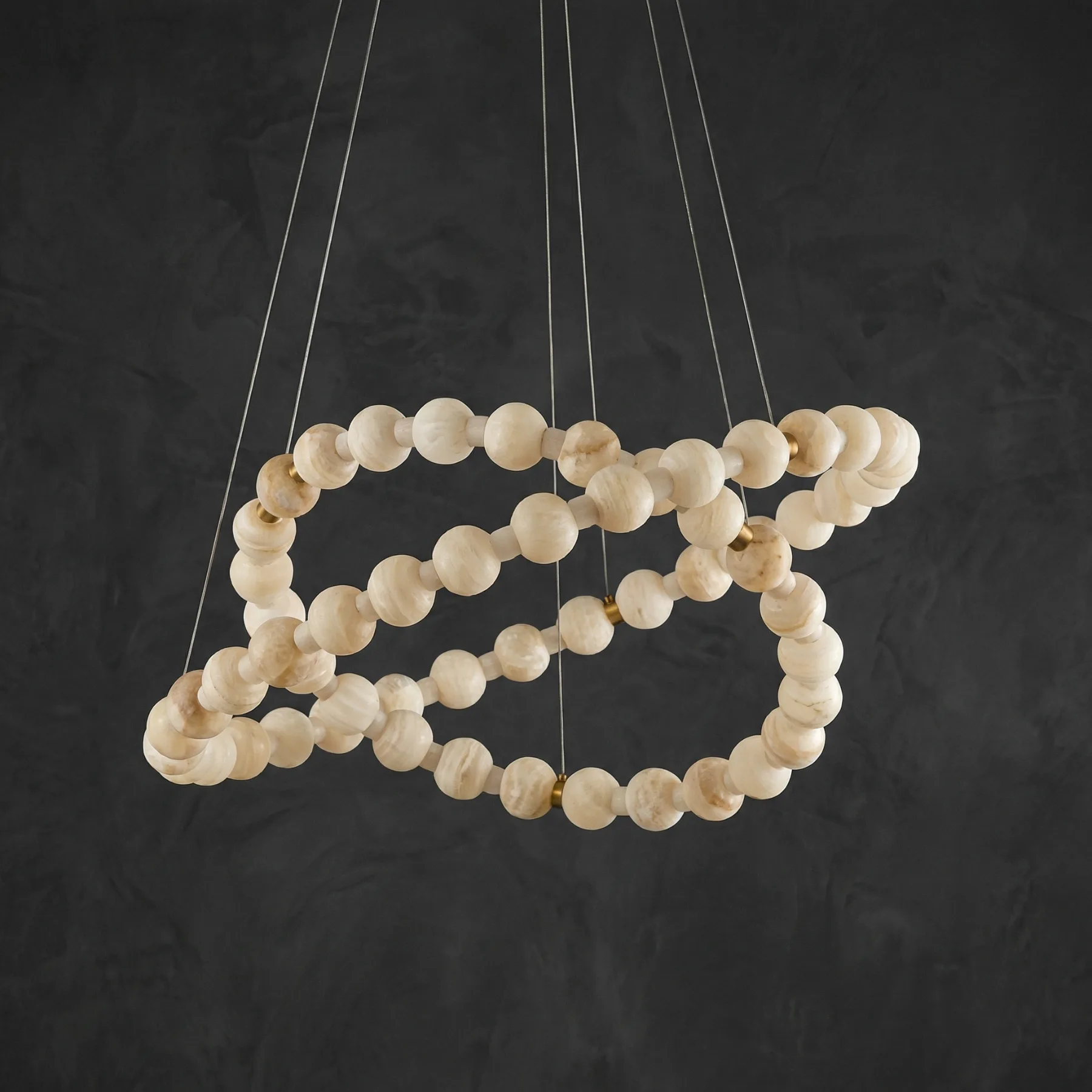 Halo Pearl Alabaster Chandelier image 2