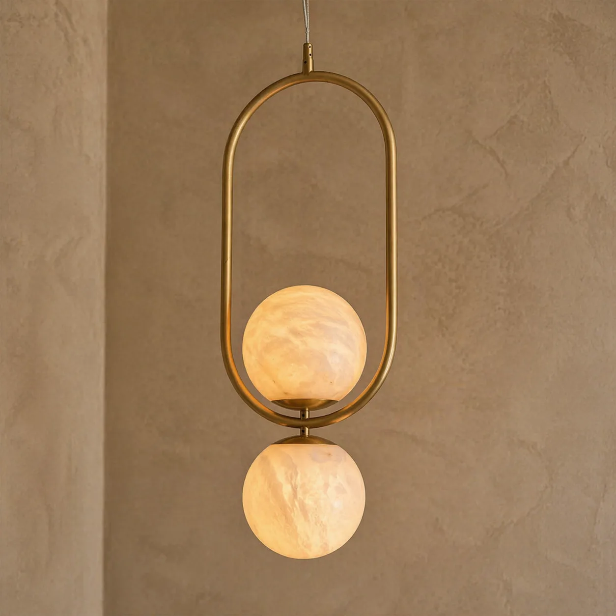 Aureate Alabaster Globe Pendant custom pendants