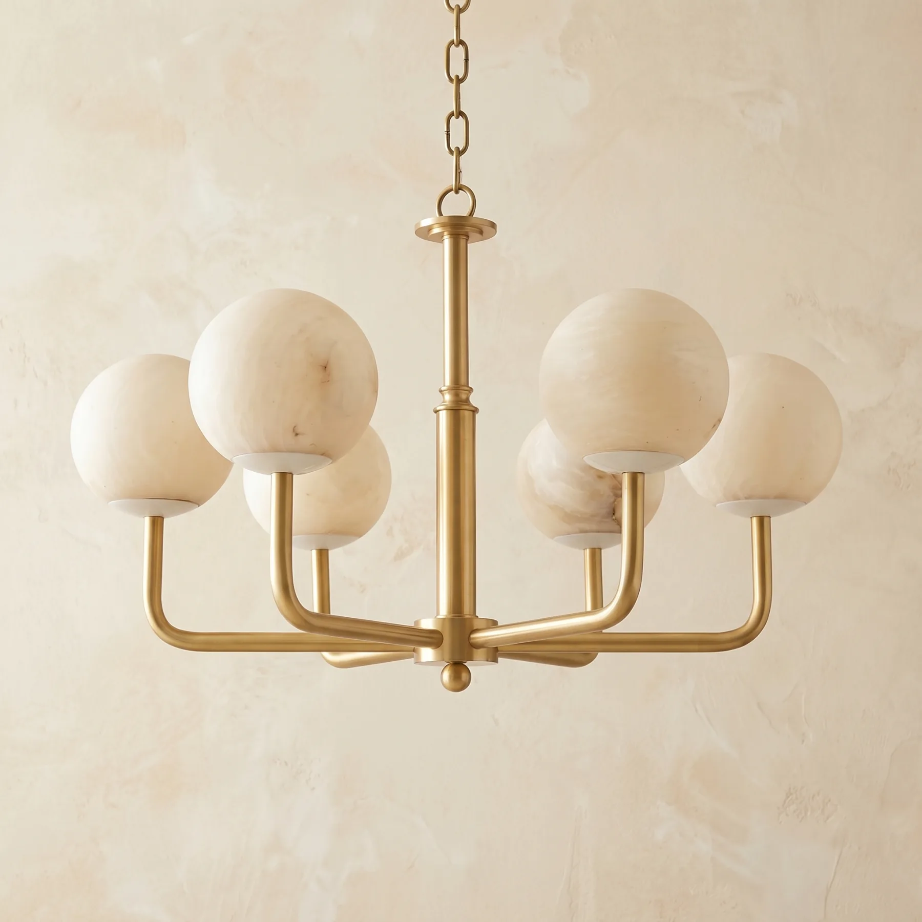 Aureate Alabaster Globe Chandelier image 2