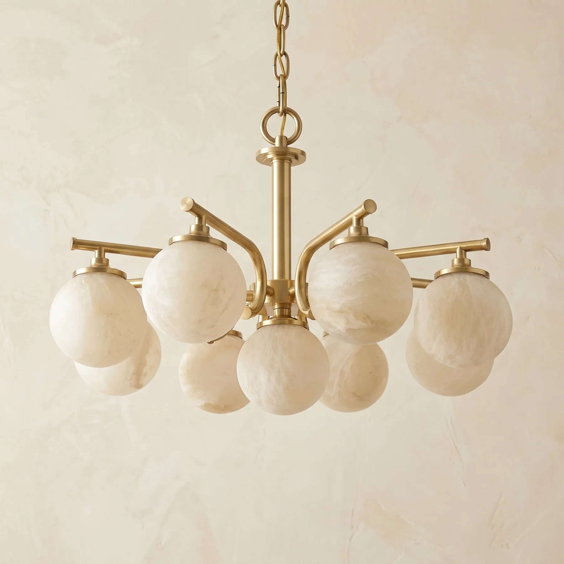 Aurelia Alabaster Globe Chandelier image 2