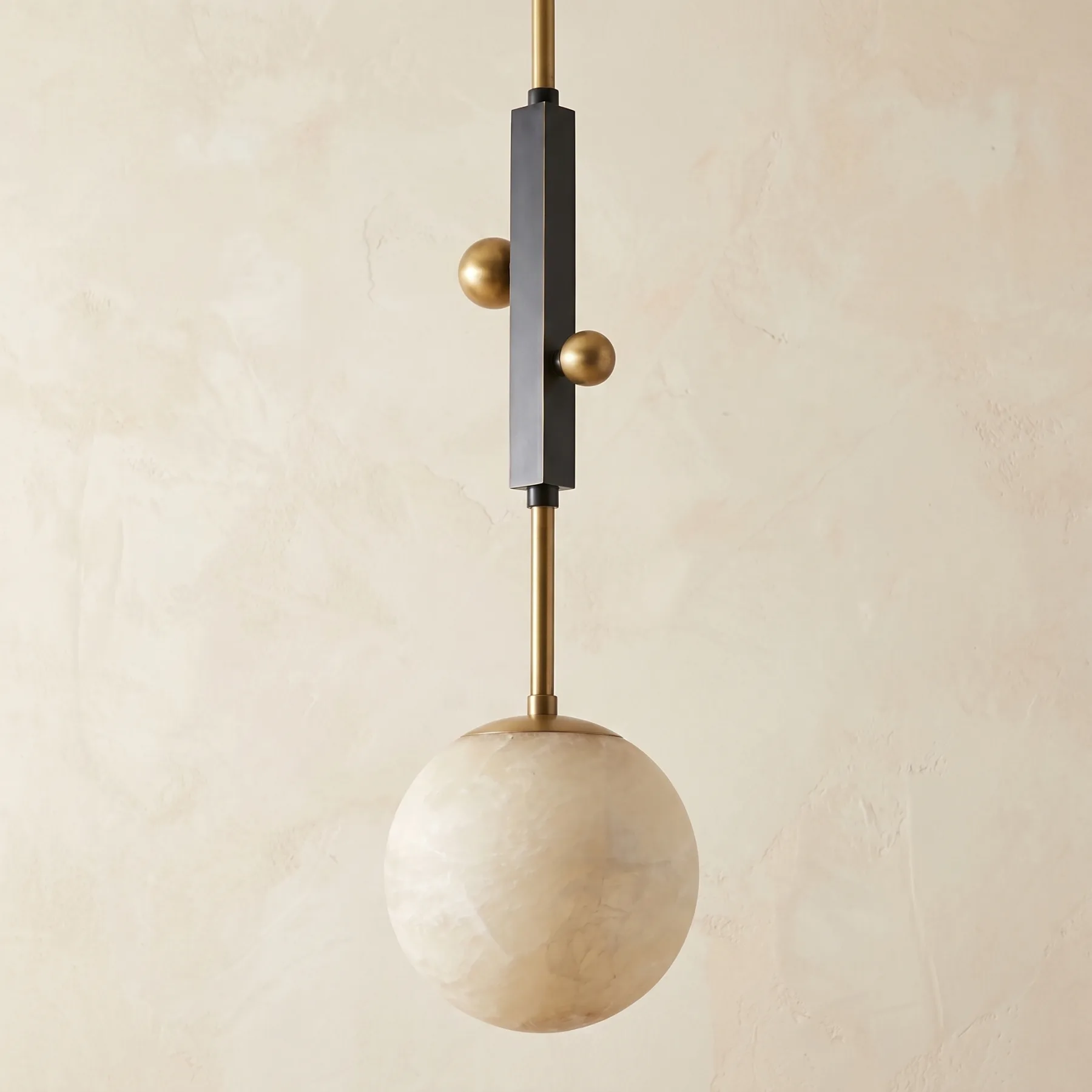 Astral Alabaster Globe Pendant image 2