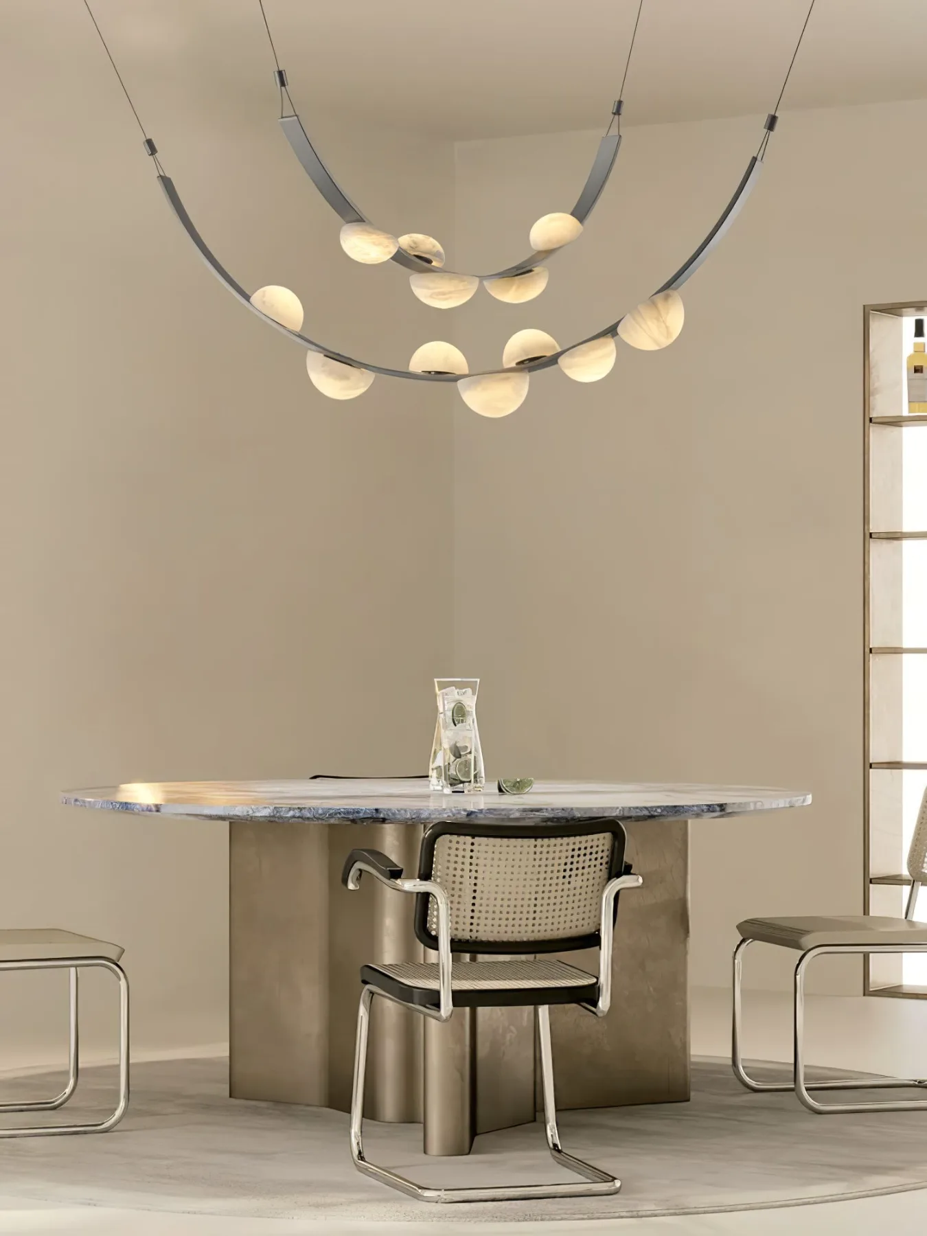 Arcadia Alabaster Branch Chandelier image 4