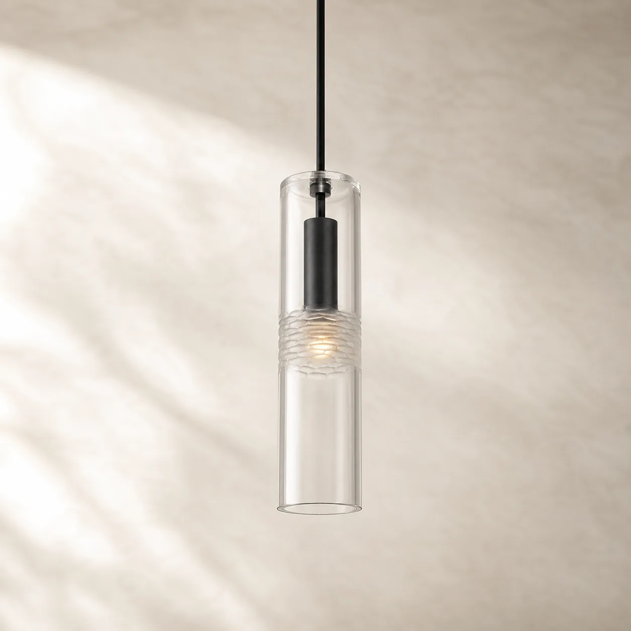 Lucent Cylinder Glass Pendant Light image 6