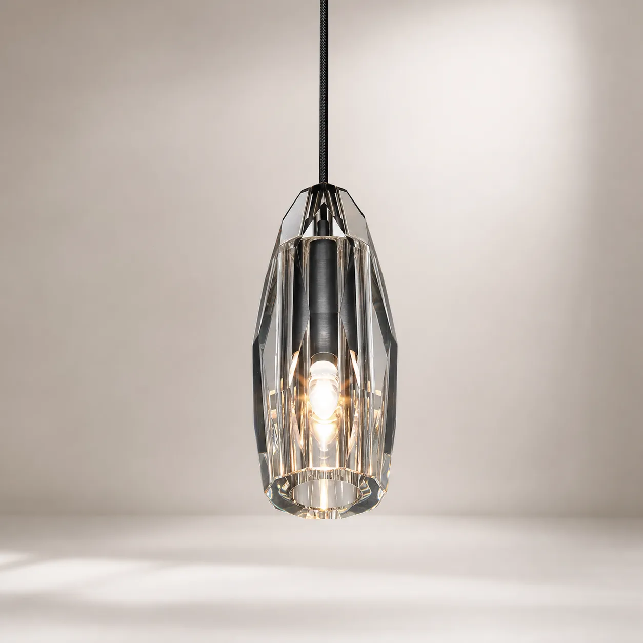 Prismatic Crystal Pendant Light custom pendants