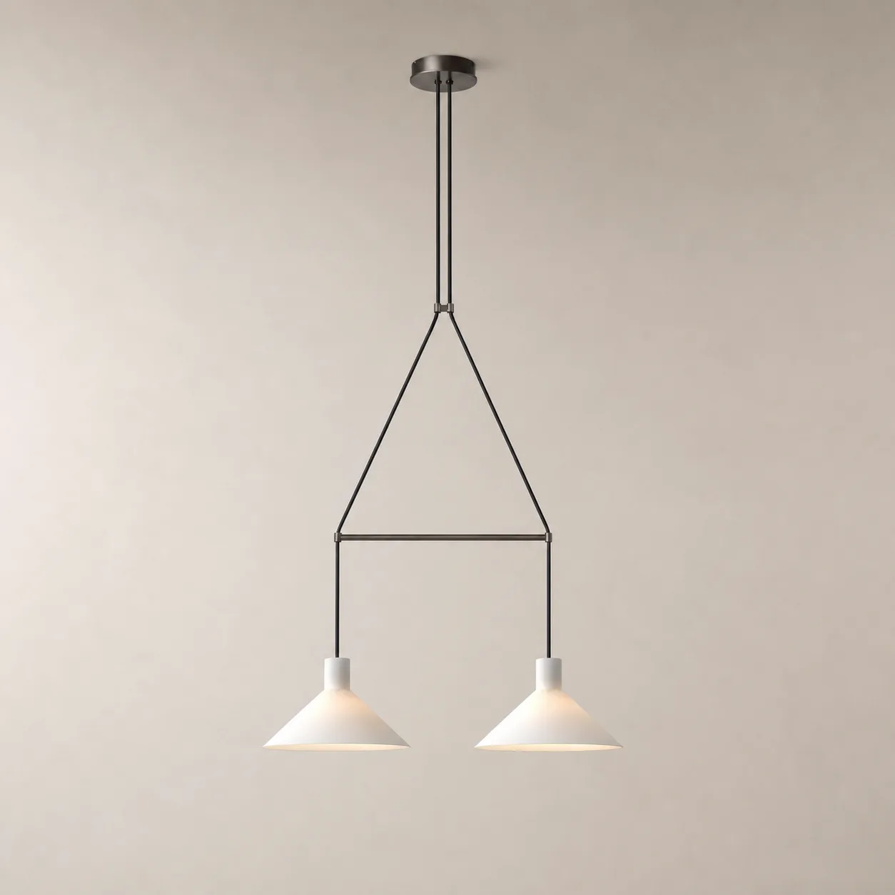 Linear Cone Metal Pendant Light image 4
