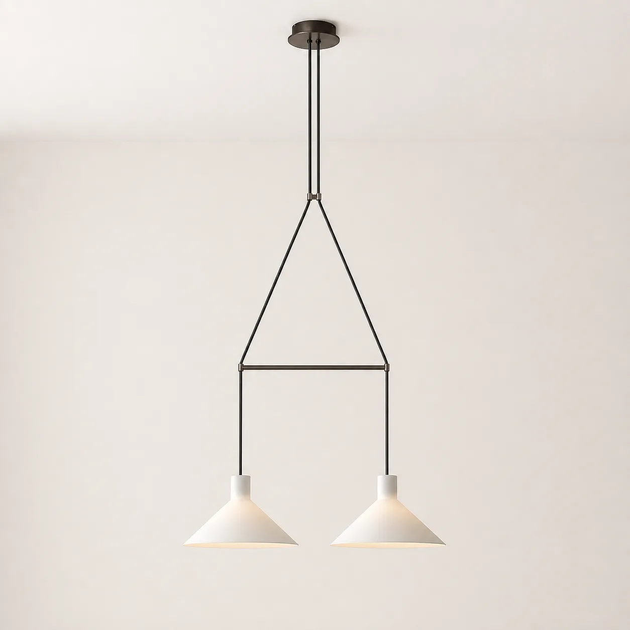 Linear Cone Metal Pendant Light image 5