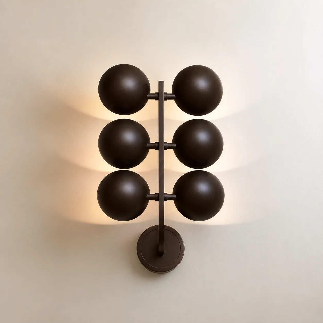 Nocturne Orb Metal Wall Sconce custom sconces