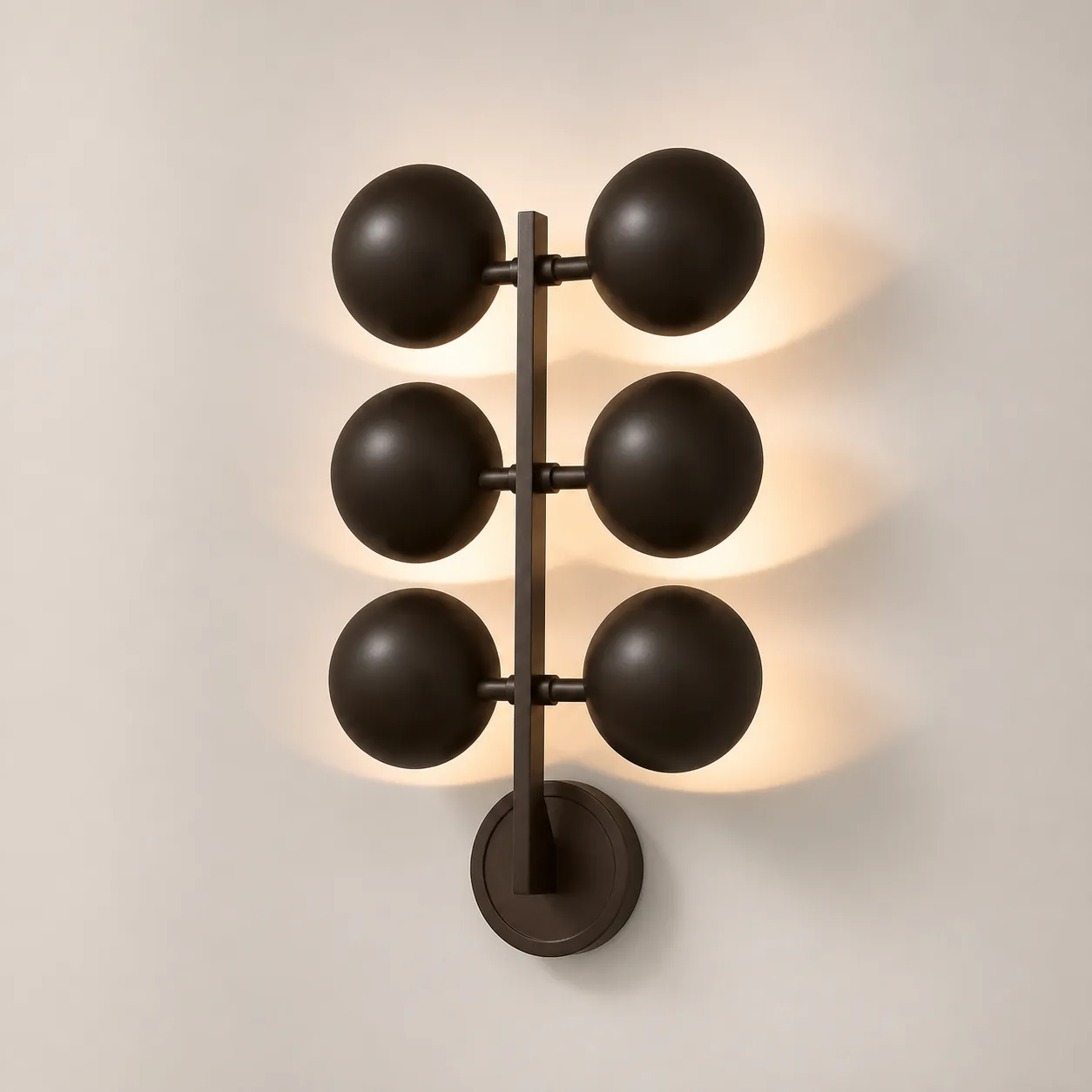 Nocturne Orb Metal Wall Sconce image 4