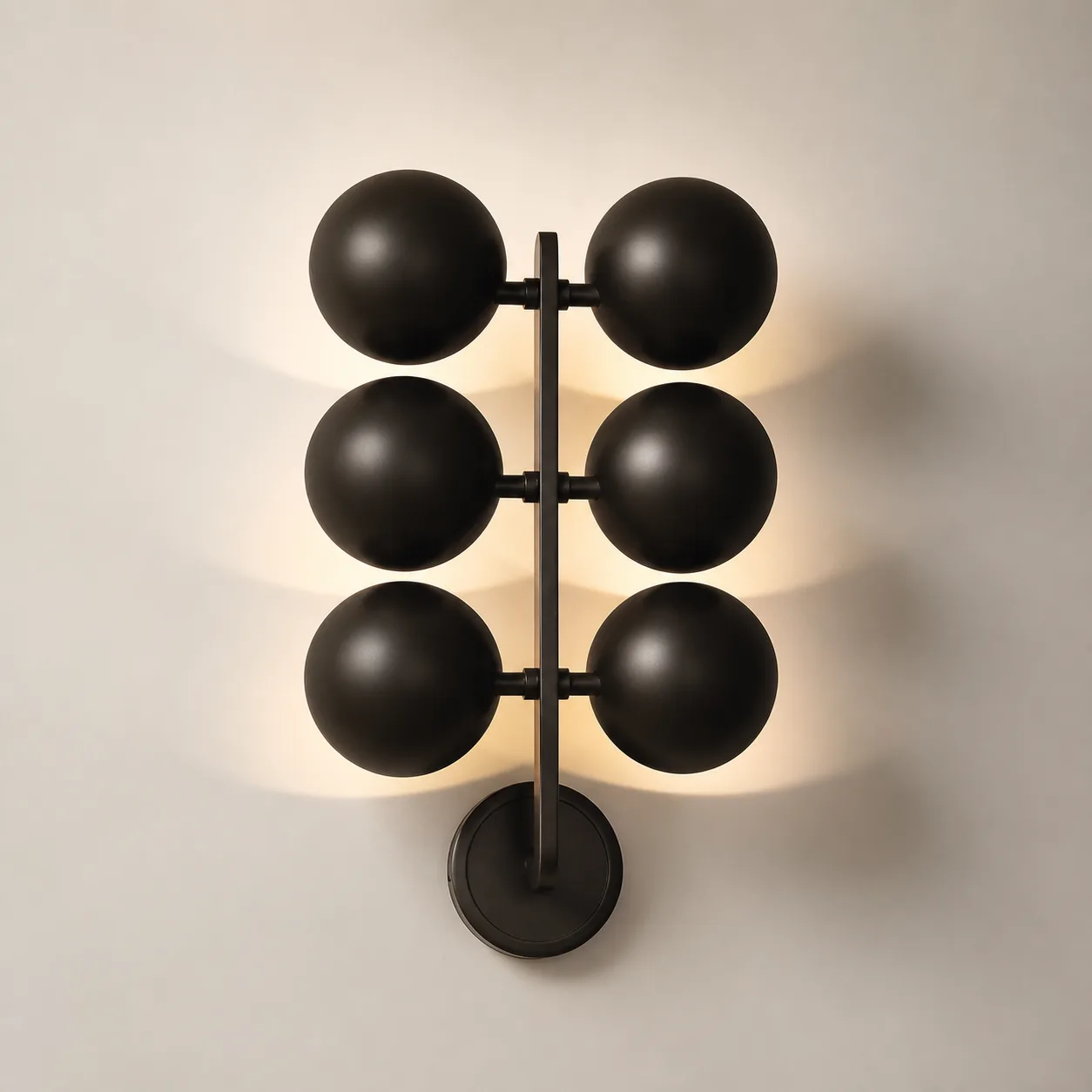 Nocturne Orb Metal Wall Sconce image 6