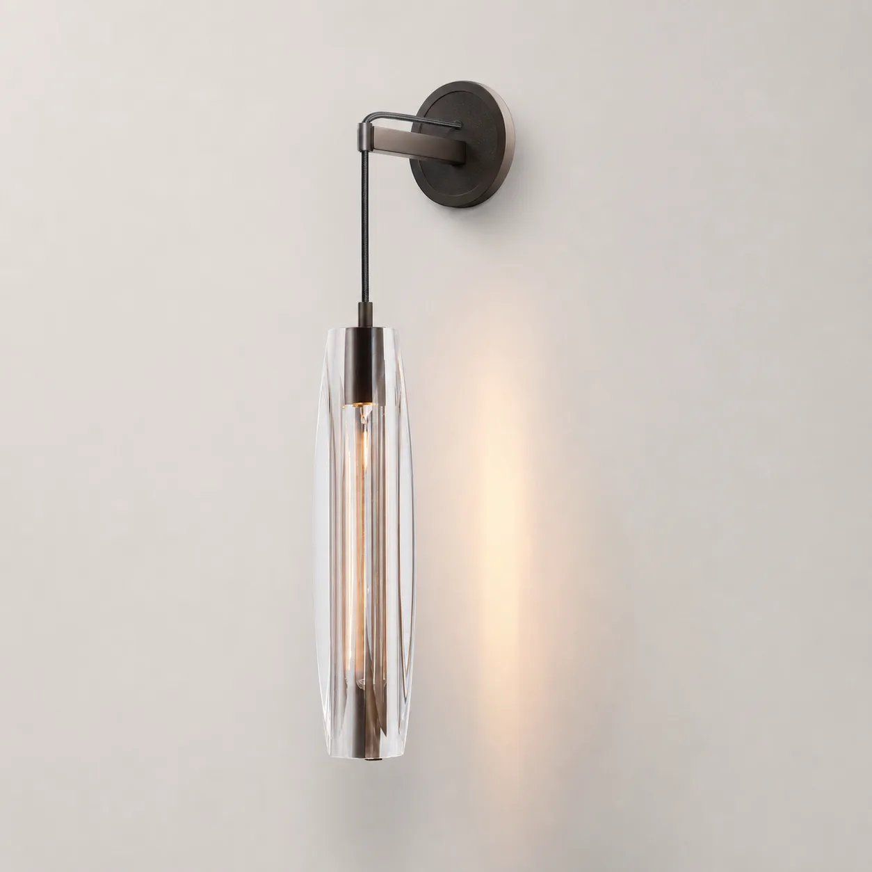 Aurelian Crystal Glass Wall Sconce image 6