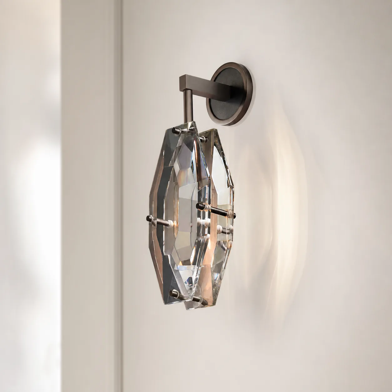 Prismatic Crystal Wall Sconce image 6