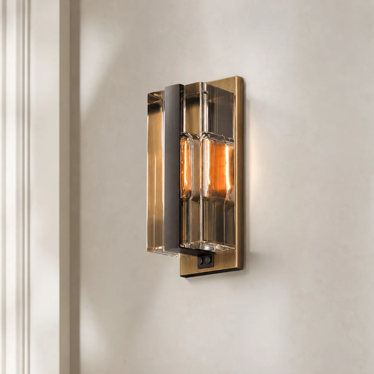Aureate Amber Glass Wall Sconce image 5