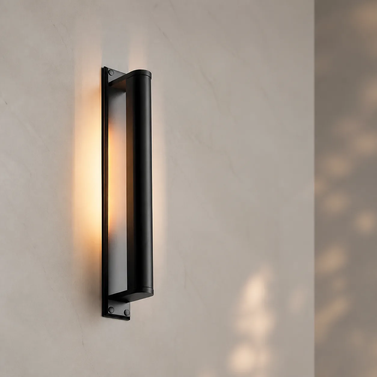 Noir Linear Metal Wall Sconce image 6