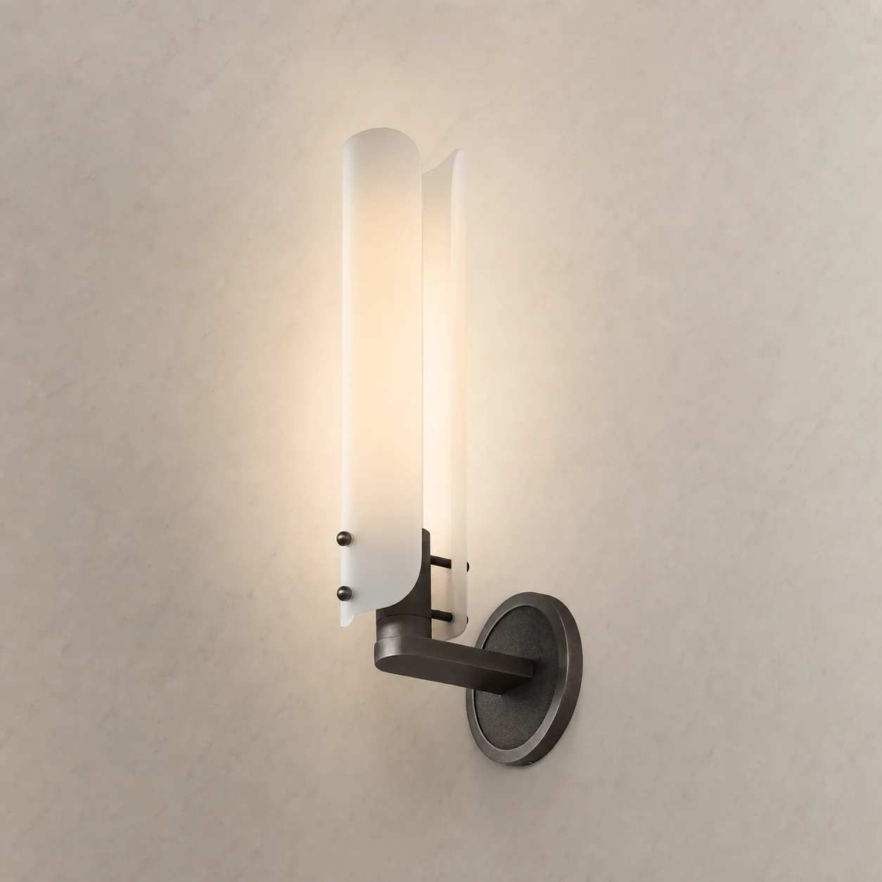 Aurelian Frosted Glass Wall Sconce image 3