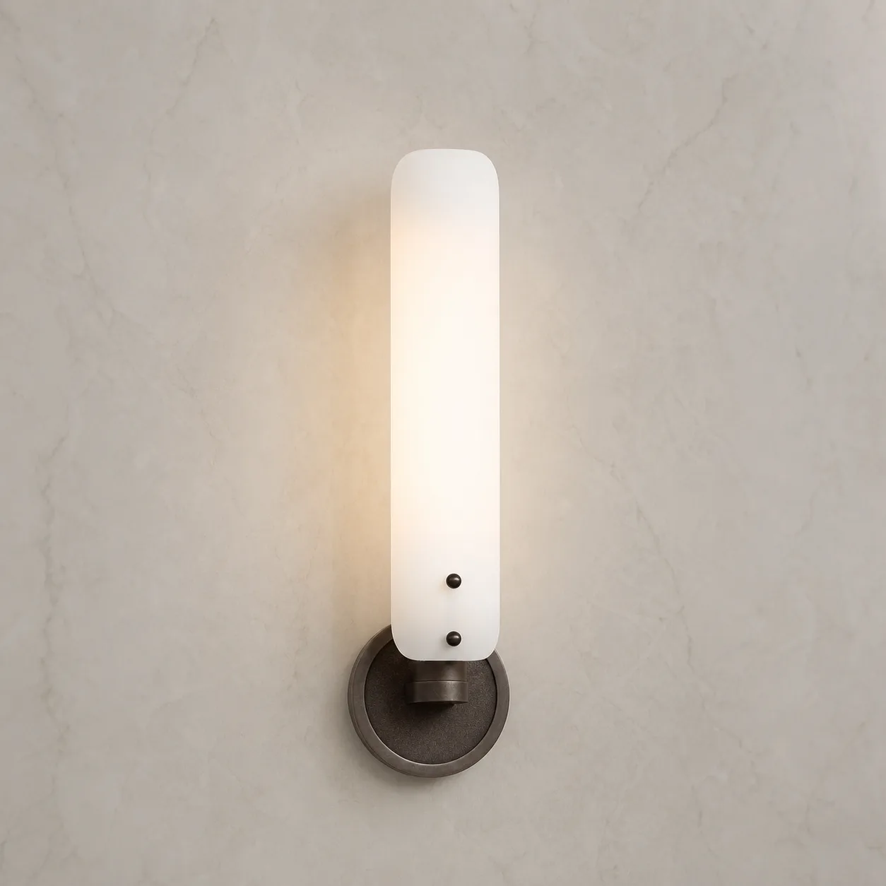 Aurelian Frosted Glass Wall Sconce image 2
