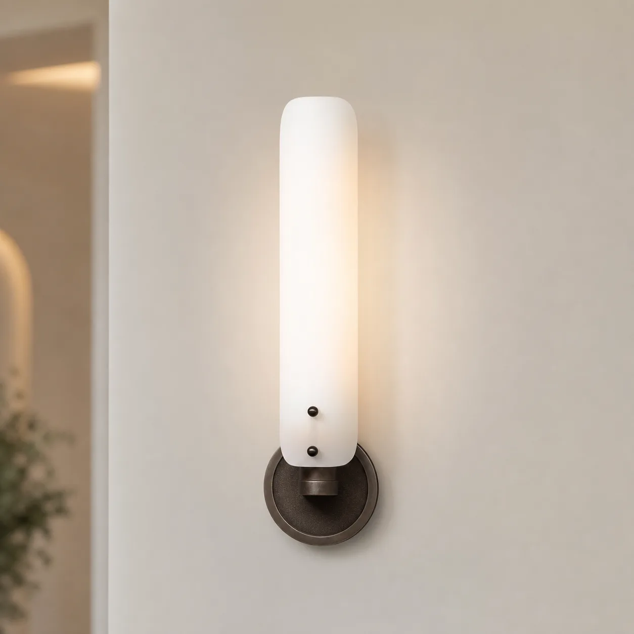 Aurelian Frosted Glass Wall Sconce image 5