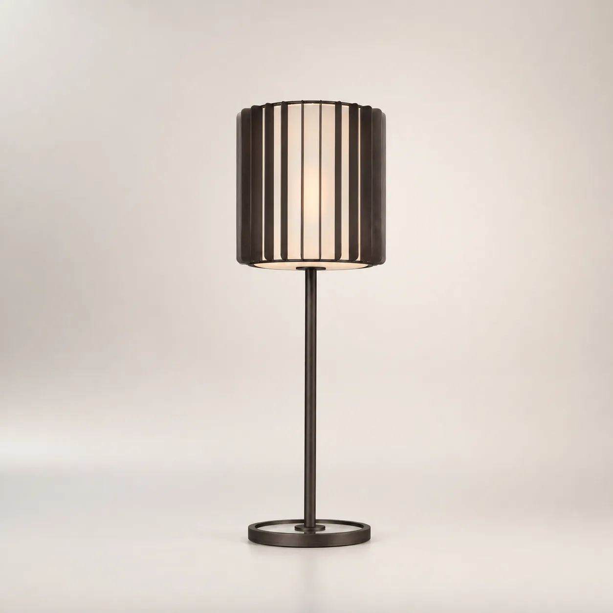 Nocturne Metal Cage Table Lamp custom table lamp
