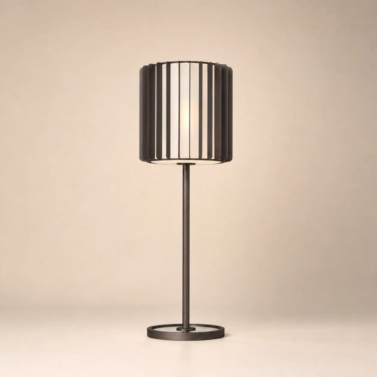 Nocturne Metal Cage Table Lamp image 4