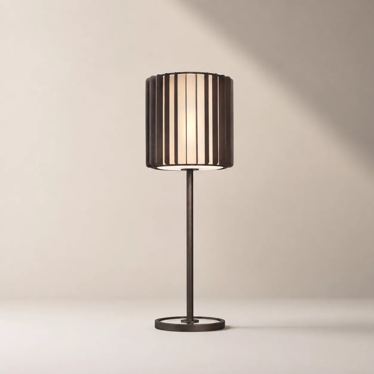 Nocturne Metal Cage Table Lamp image 2