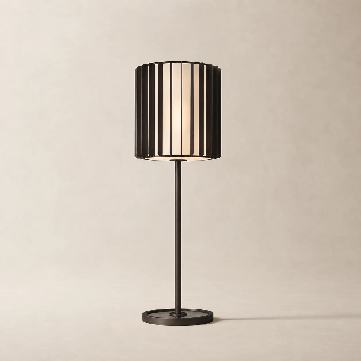 Nocturne Metal Cage Table Lamp image 5